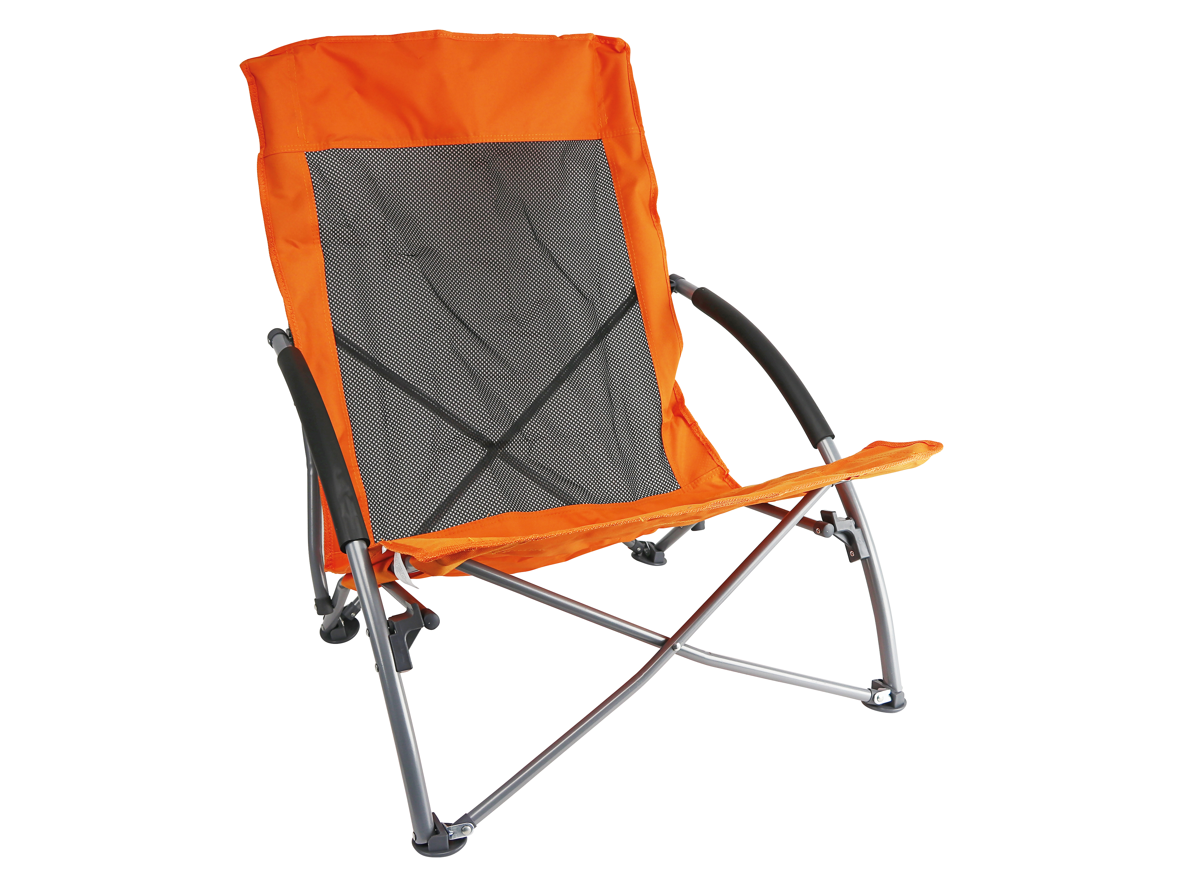 Strandstuhl, faltbar, 55x55x65, orange
