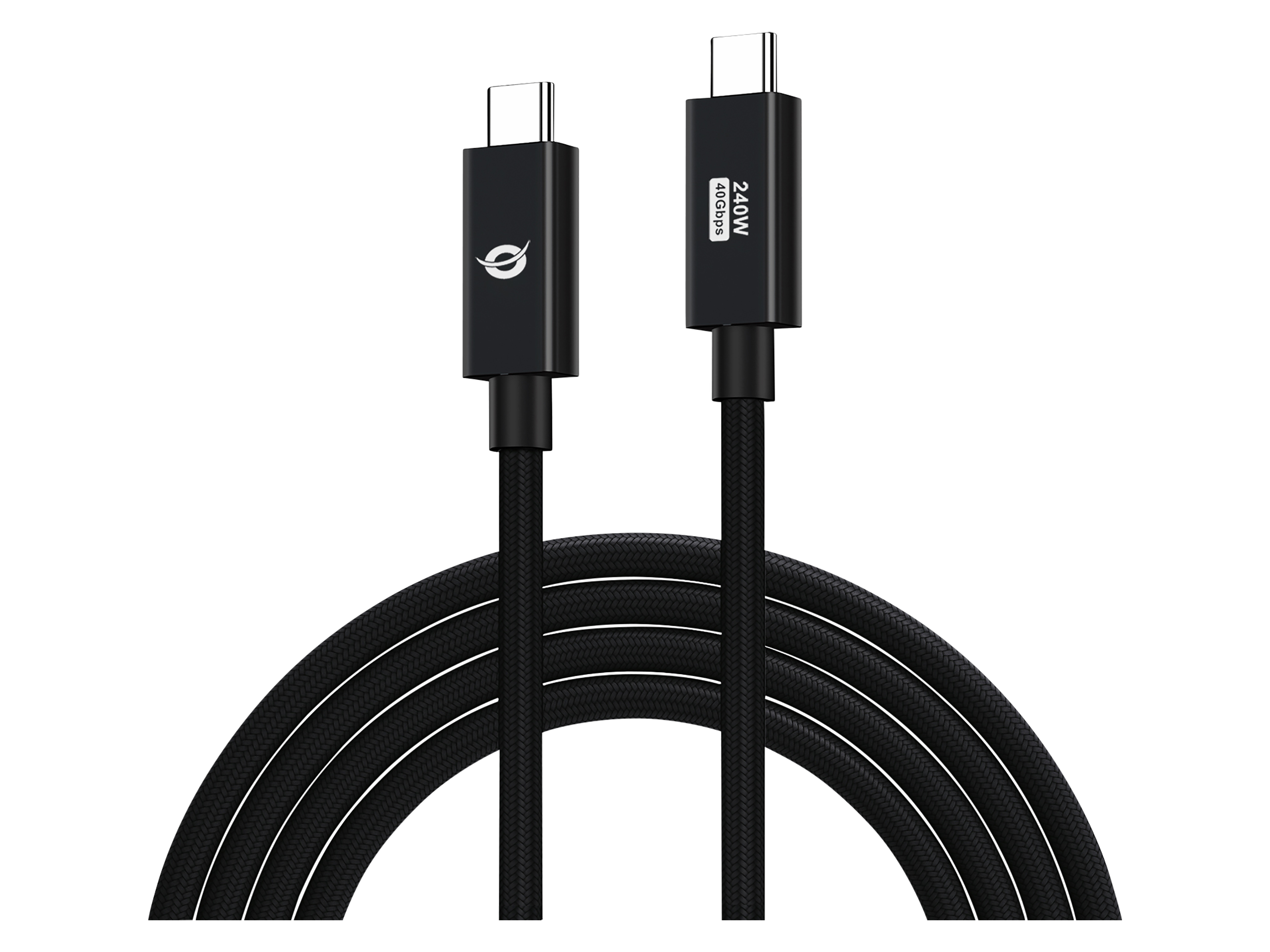 CONCEPTRONIC USB-C Kabel ETTA04B12 240W 1,2m schwarz 8k
