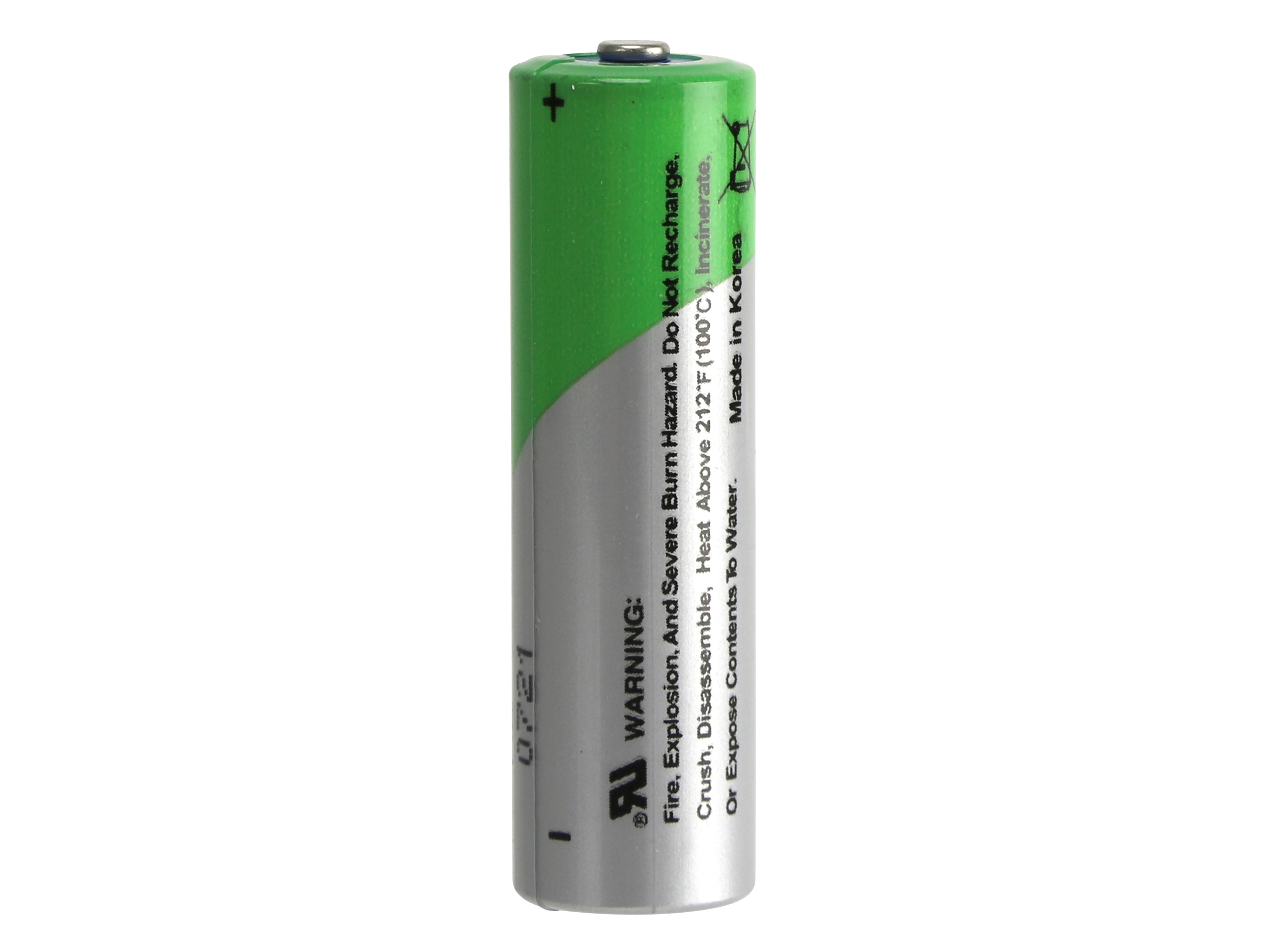 XENO, Lithium-Batterie, XL-060F, 3,6V/2,4Ah, Knopfanschluss XENO, Lithium-Batterie, XL-060F, 3,6V/2,4Ah, Knopfanschluss