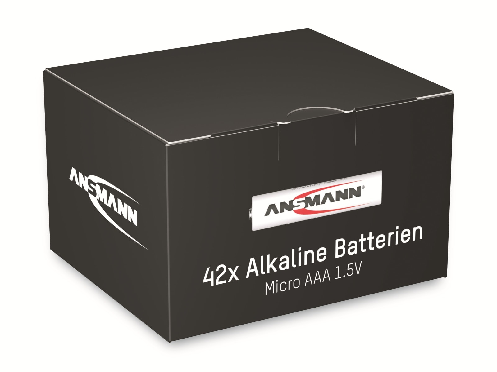 ANSMANN Alkaline Batterien, 42 Stück AA /Mignon und 42 Stück AAA/Micro im Sparset