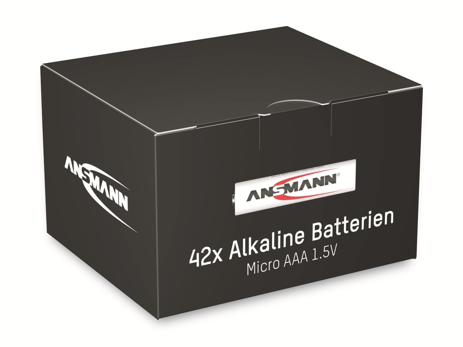 ANSMANN Alkaline Batterien, 42 Stück AA /Mignon und 42 Stück AAA/Micro im Sparset