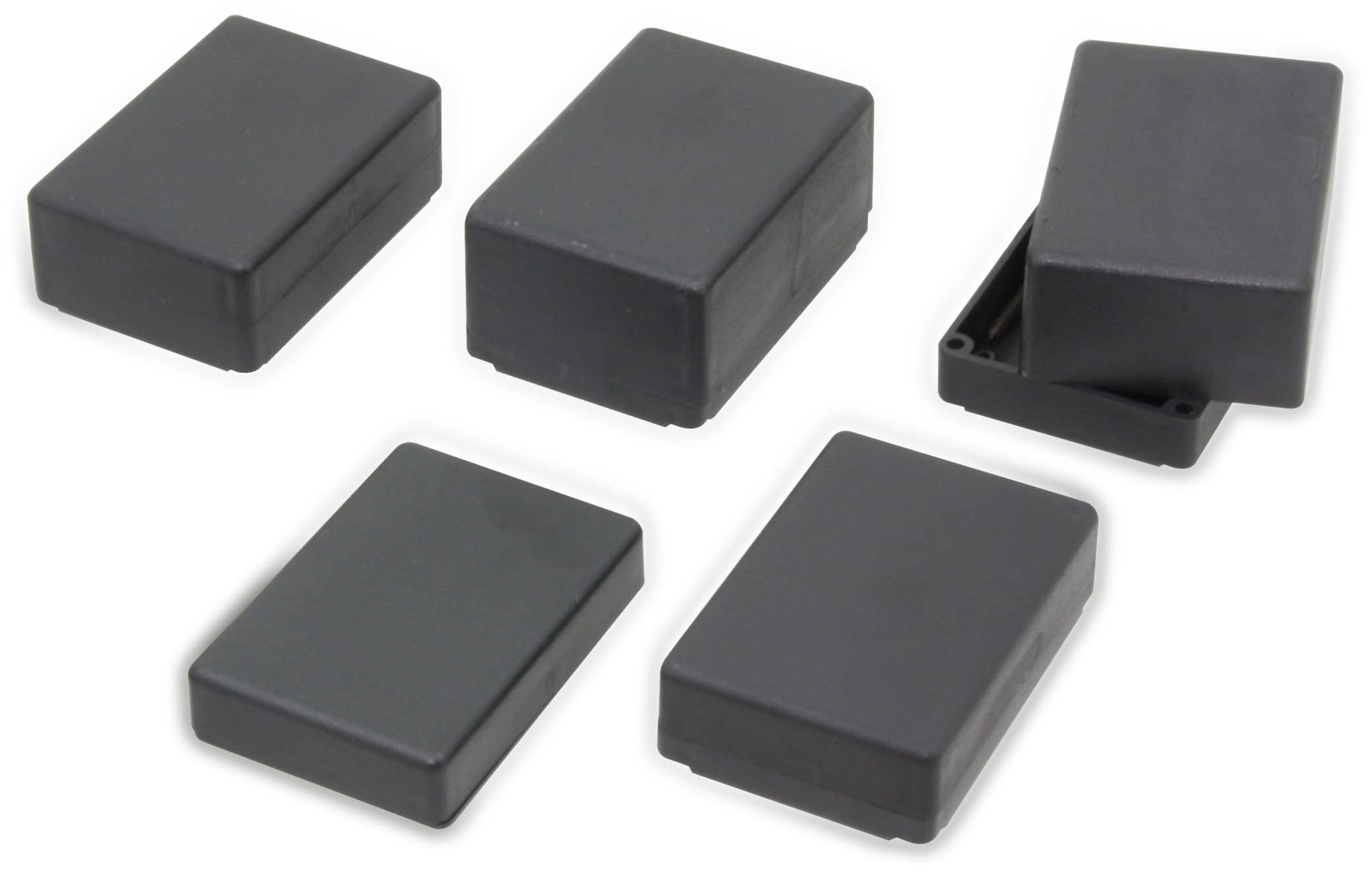 DONAU ELEKTRONIK Kunststoff Kleingehäuse KG15M, schwarz