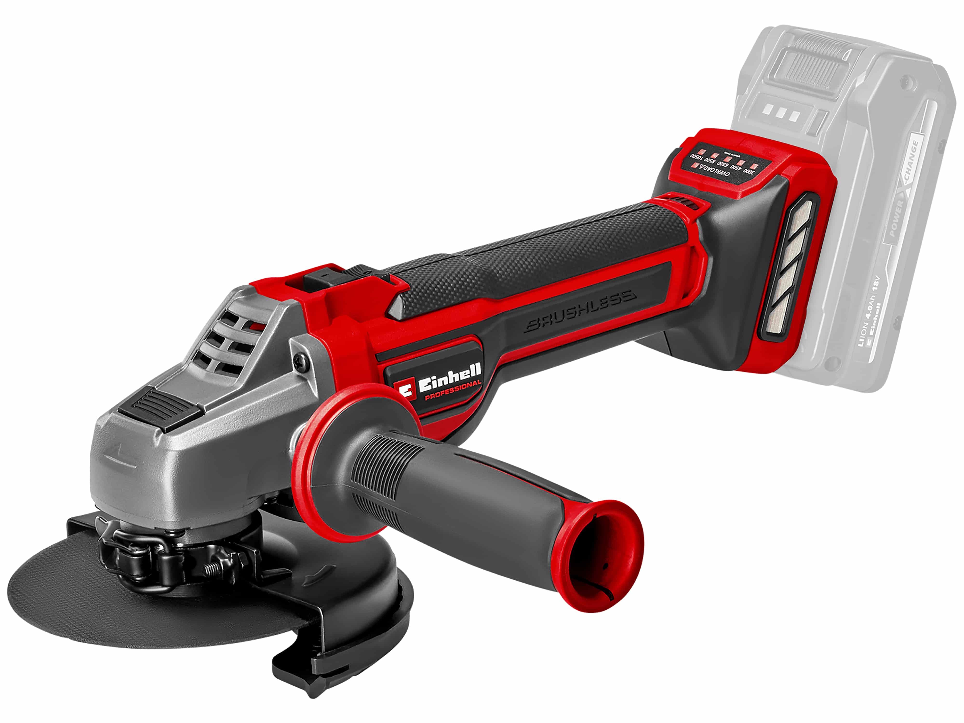 EINHELL PROFESSIONAL Akku-Winkelschleifer TP-AG 18/ 125 CE Q Li-Solo EINHELL Akku-Winkelschleifer TP-AG 18/ 125 CE Q Li-Solo