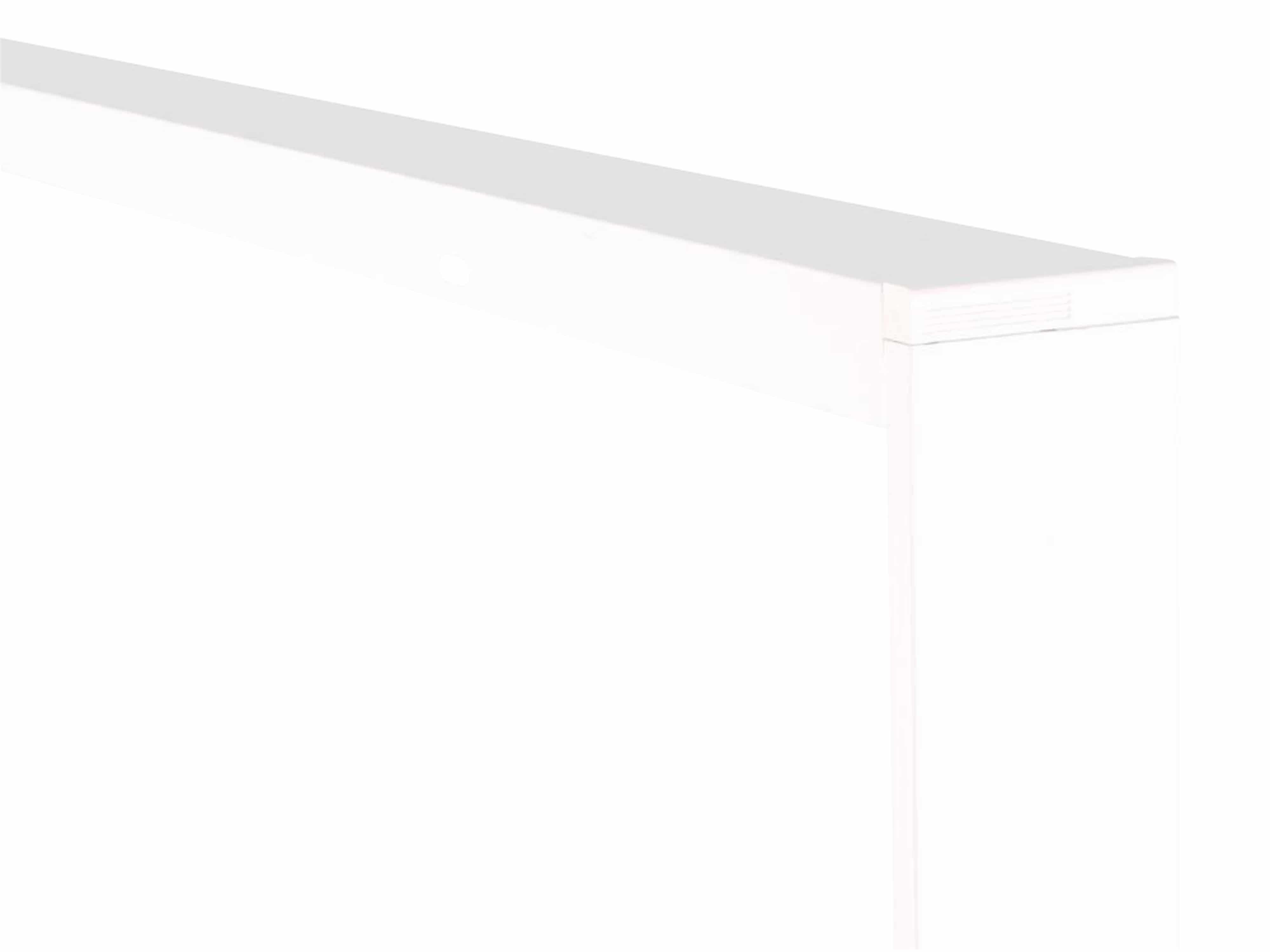 LUXULA LED-Panel Aufbaurahmen LX0716, 120x30 cm, steckbar, weiß