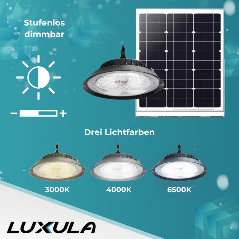 LUXULA Solar LED-Hängeleuchten-CCT, 100 W, 1200 lm LUXULA Solar LED-Hängeleuchten-CCT, 100 W, 1200 lm
