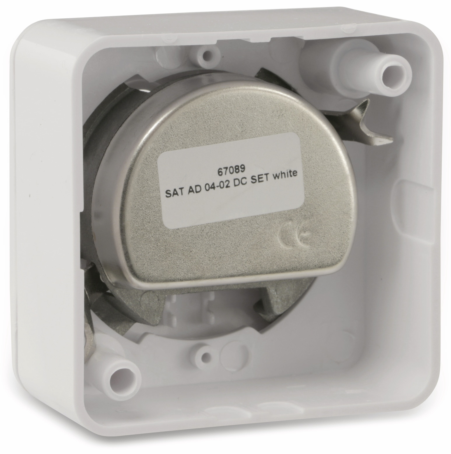 GOOBAY SAT-Doppel-Antennendose GOOBAY SAT-Doppel-Antennendose