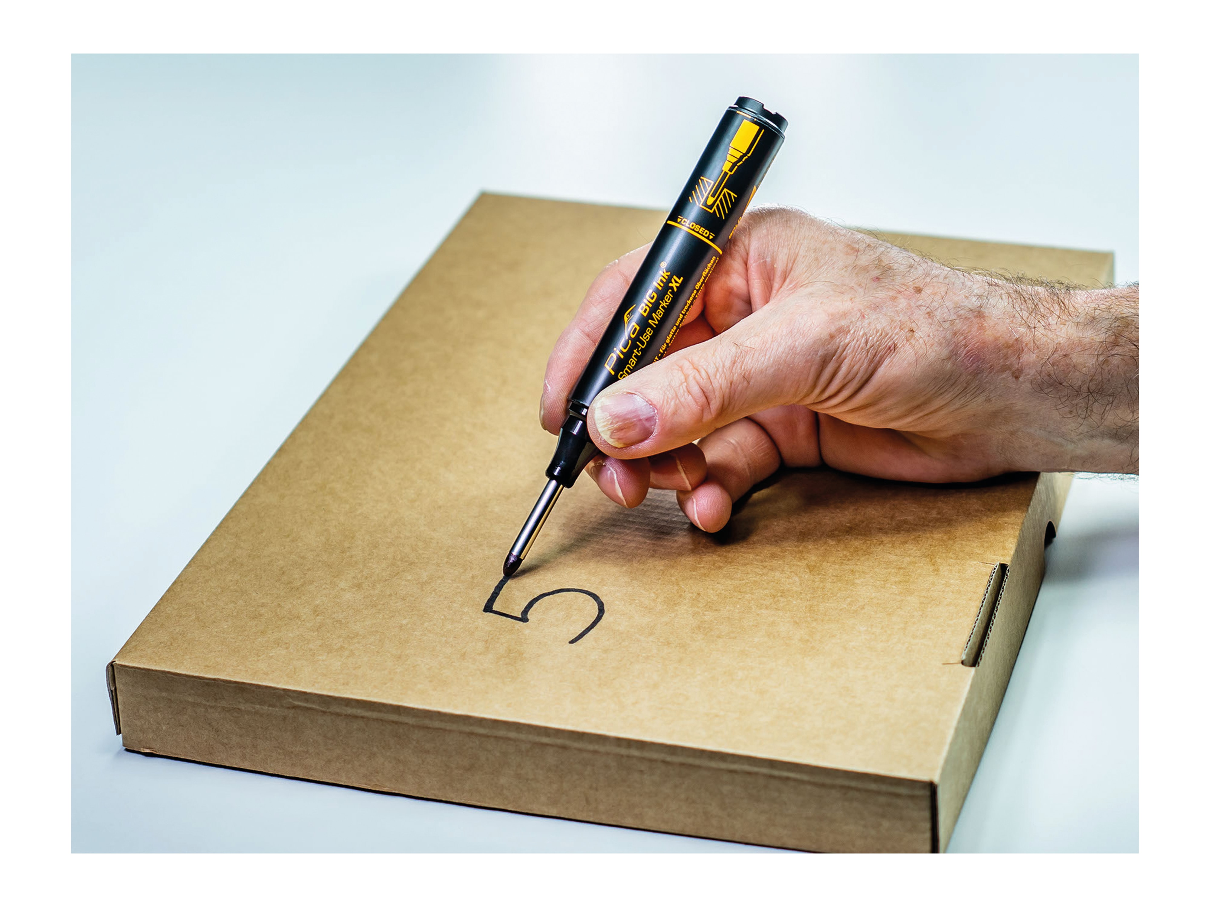 PICA BIG Ink Smart-Use Marker XL 170/40/SB, rot