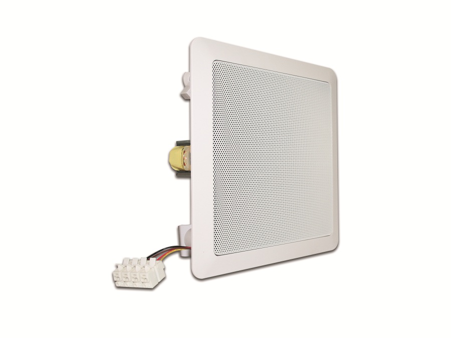 Visaton Deckenlautsprecher DL 18/2 SQ, 40 W, 8 Ω/100V