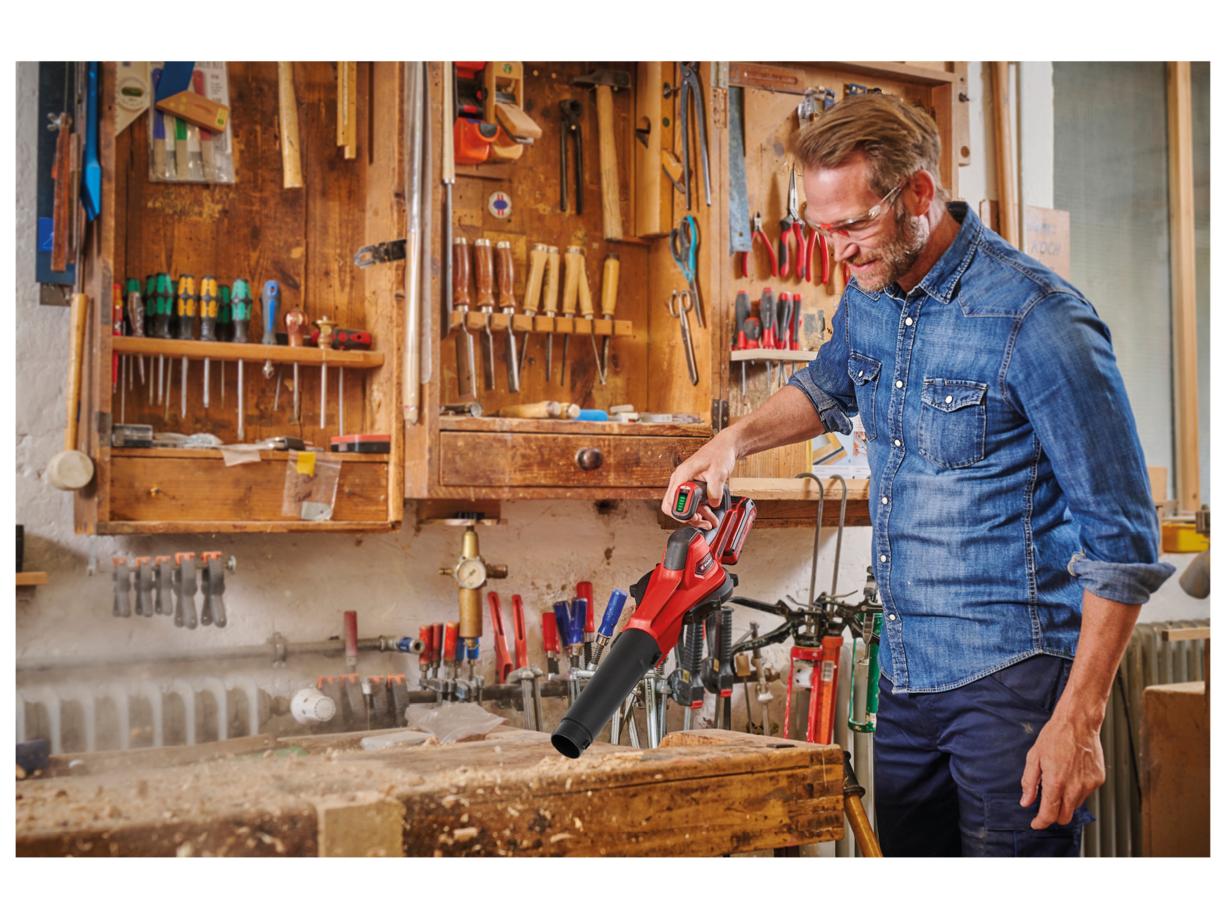 EINHELL Akku-Laubbläser GE-UB 18/250 Li E-Solo