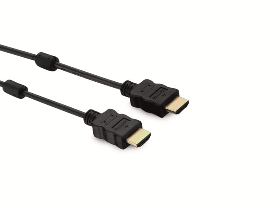 S-IMPULS HDMI-Kabel, HIGH SPEED WITH ETHERNET, 2x Ferrit-Filter, 3 m S-IMPULS HDMI-Kabel, HIGH SPEED WITH ETHERNET, 2x Ferrit-Filter, 3 m