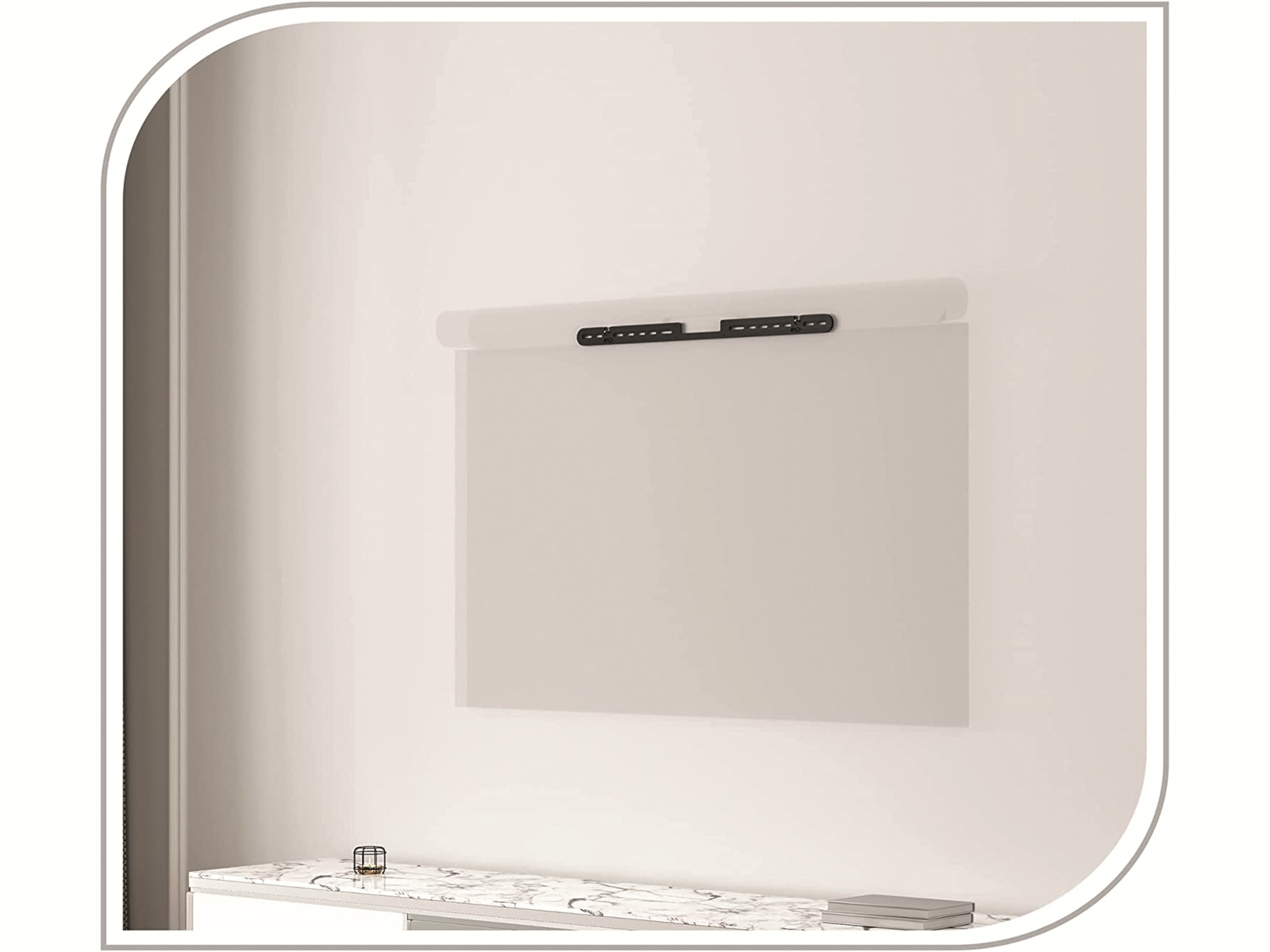 Puremounts Lautsprecher Wandhalterung PM-SOM-120, für Sonos Arc, schwarz Puremounts Lautsprecher Wandhalterung PM-SOM-120, für Sonos Arc, schwarz