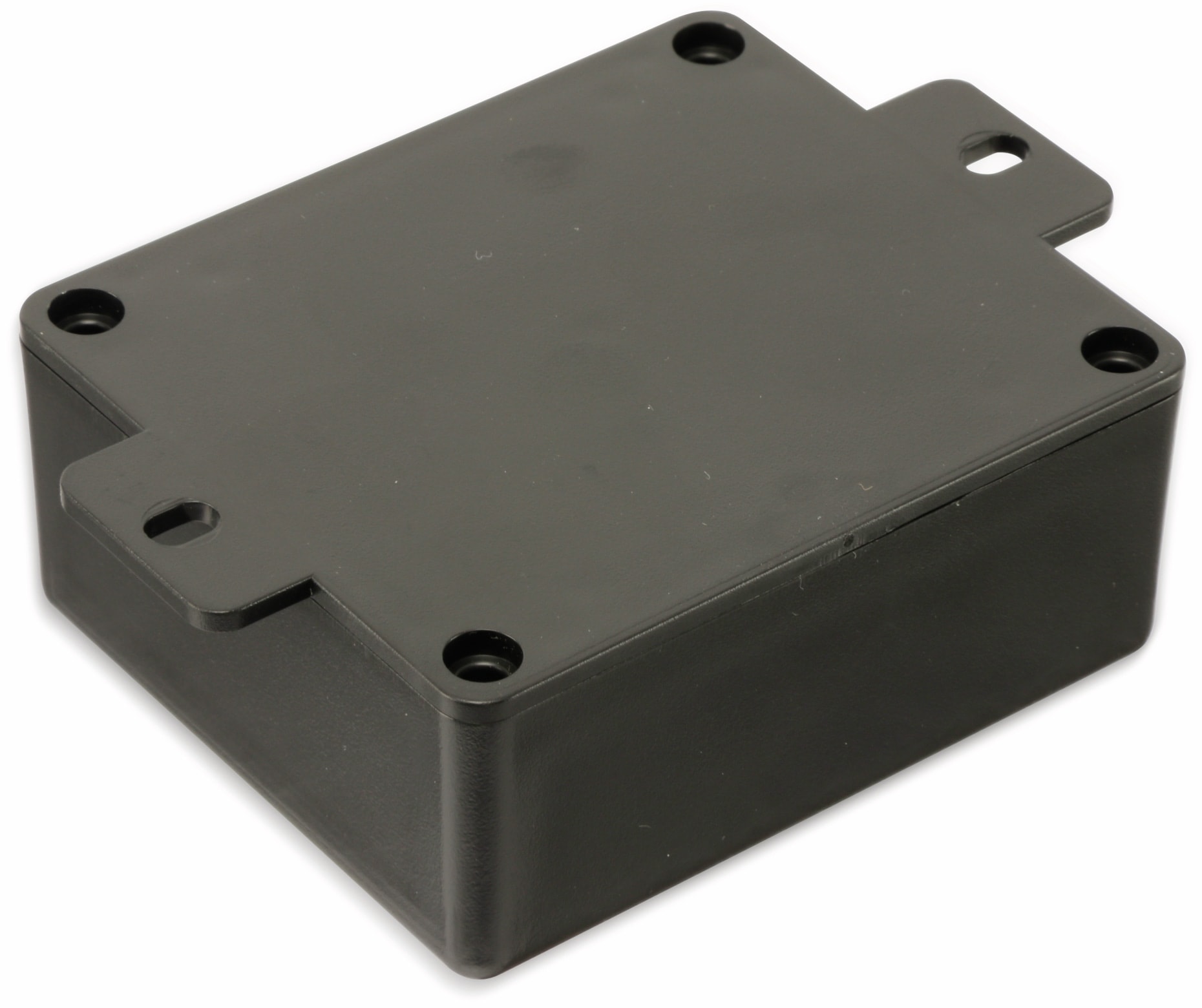 STRAPUBOX Kunststoffgehäuse mit Lasche, Typ CO 4 SW, 70 x 60 x 30 mm