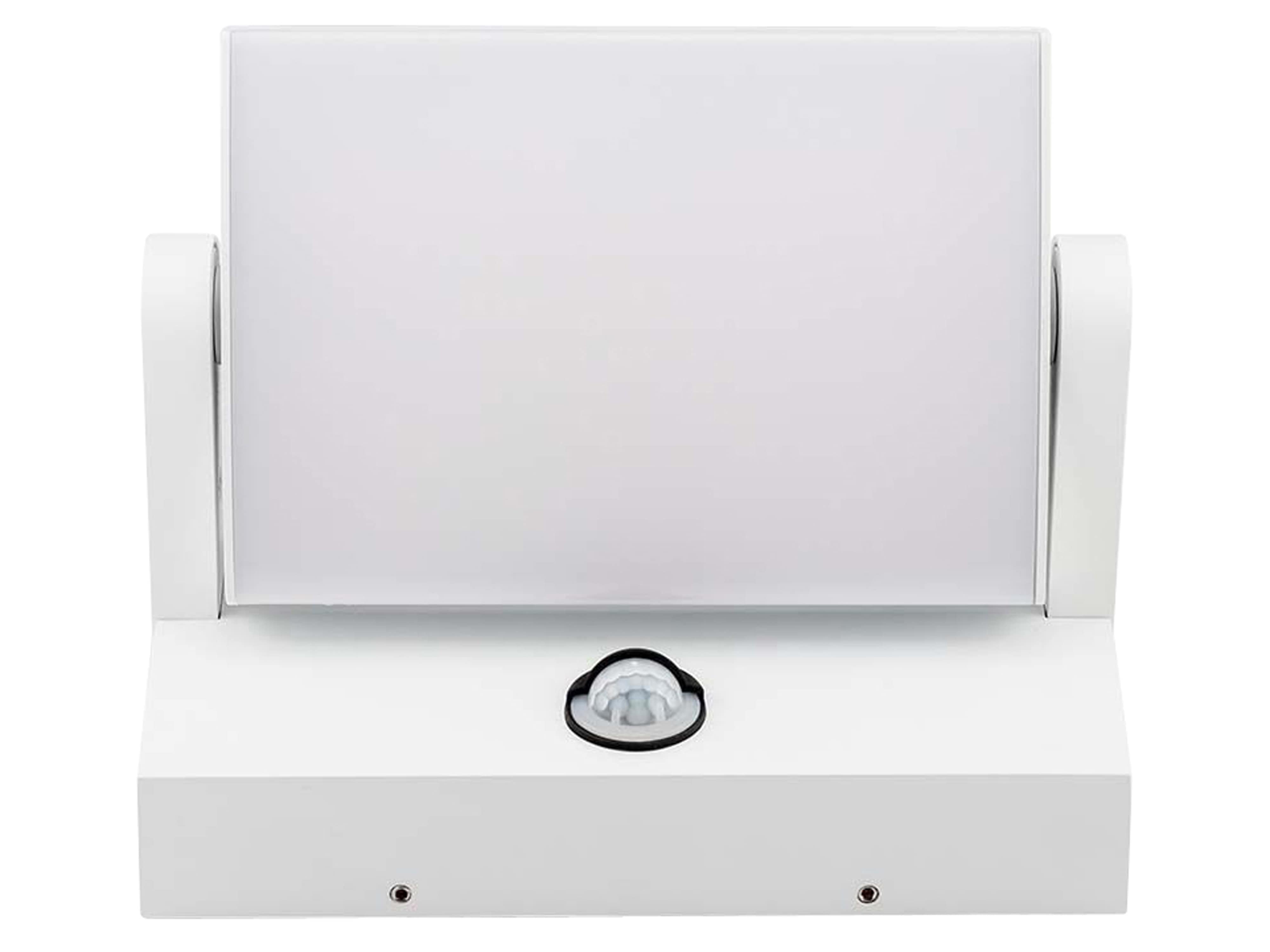 V-TAC LED-Fluter VT-11020S, EEK: E, 17 W, 2580 lm, 4000 K, Sensor, weiß, 212x165x100 mm V-TAC LED-Fluter VT-11020S, EEK: E, 17 W, 2580 lm, 4000 K, Sensor, weiß