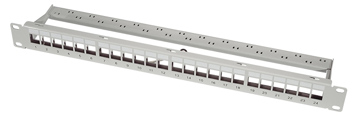LOGILINK Patchpanel NK4073 1HE 24Port geschirmt LOGILINK Patchpanel NK4073 1HE 24Port geschirmt