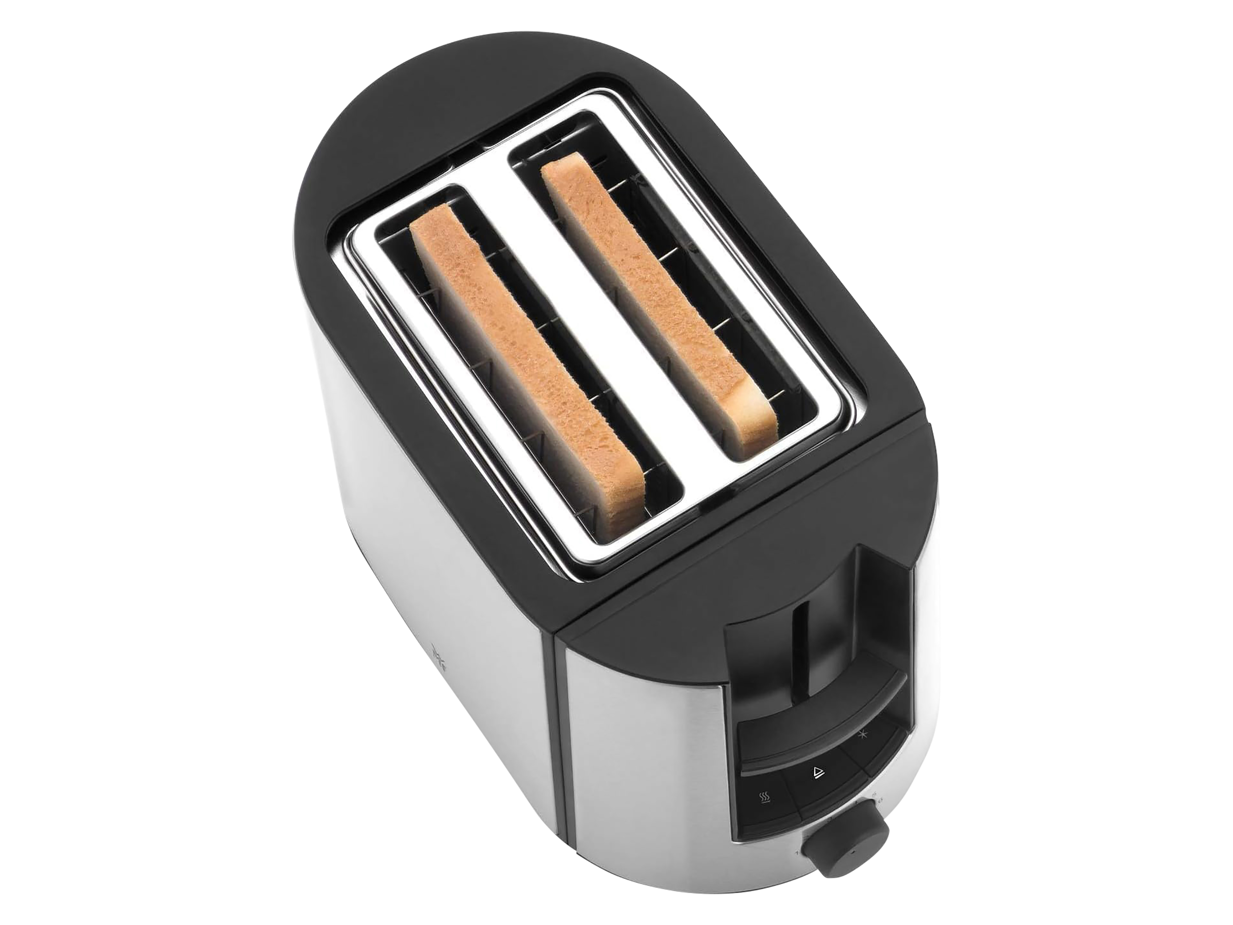 WMF Toaster Bueno Pro, 2 Scheiben, Doppelschlitz, edelstahl, 870 W