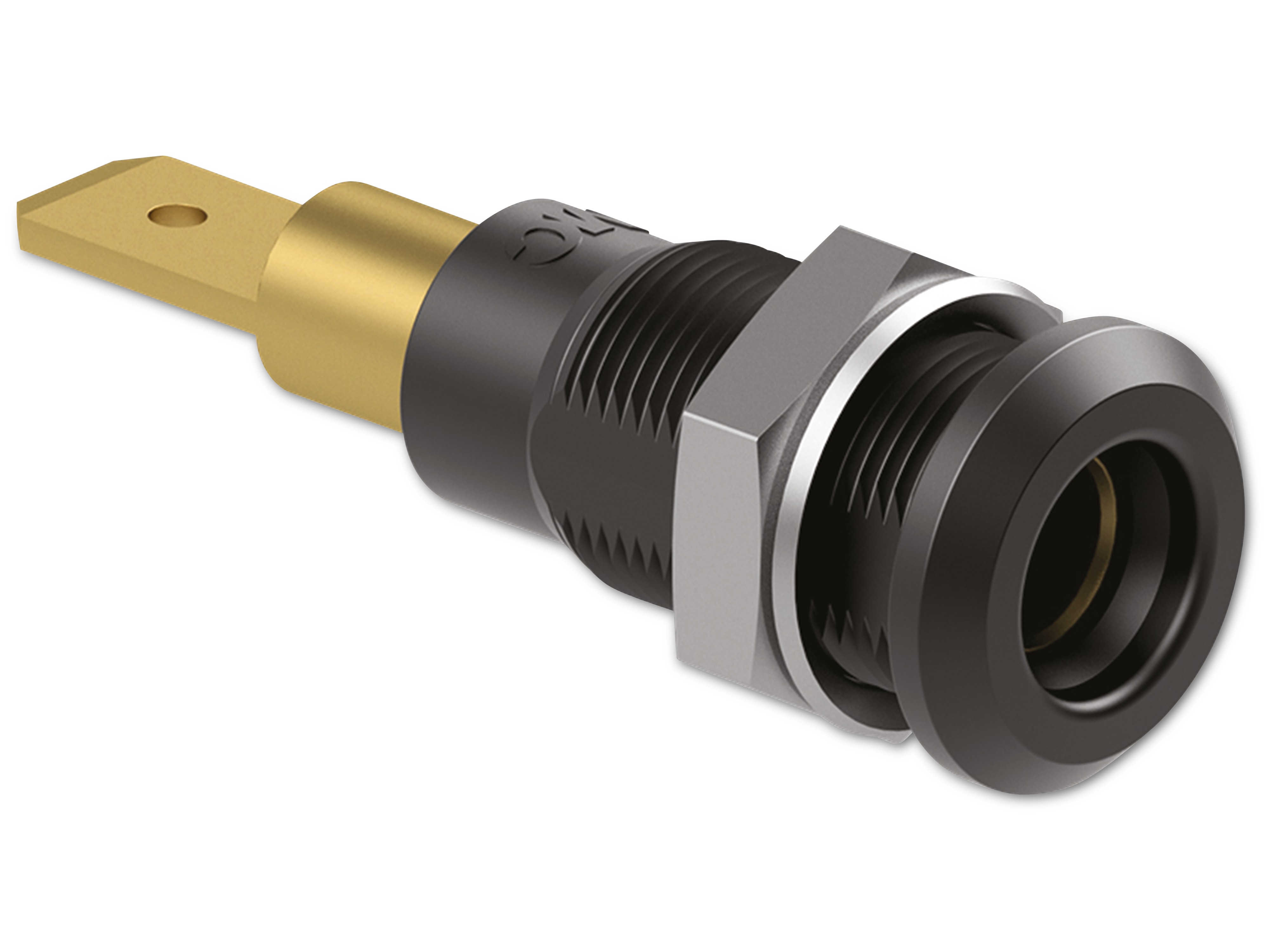 STÄUBLI Buchse, 64.3040-21, 4 mm , schwarz, 30 V, 25 A / 60 V, 25 A