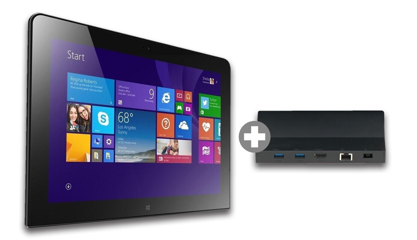 LENOVO Tablet Thinkpad 10, 10,1", Intel Atom x7-Z8700, 4 GB, 64 GB SSD, Win10Pro, gebraucht