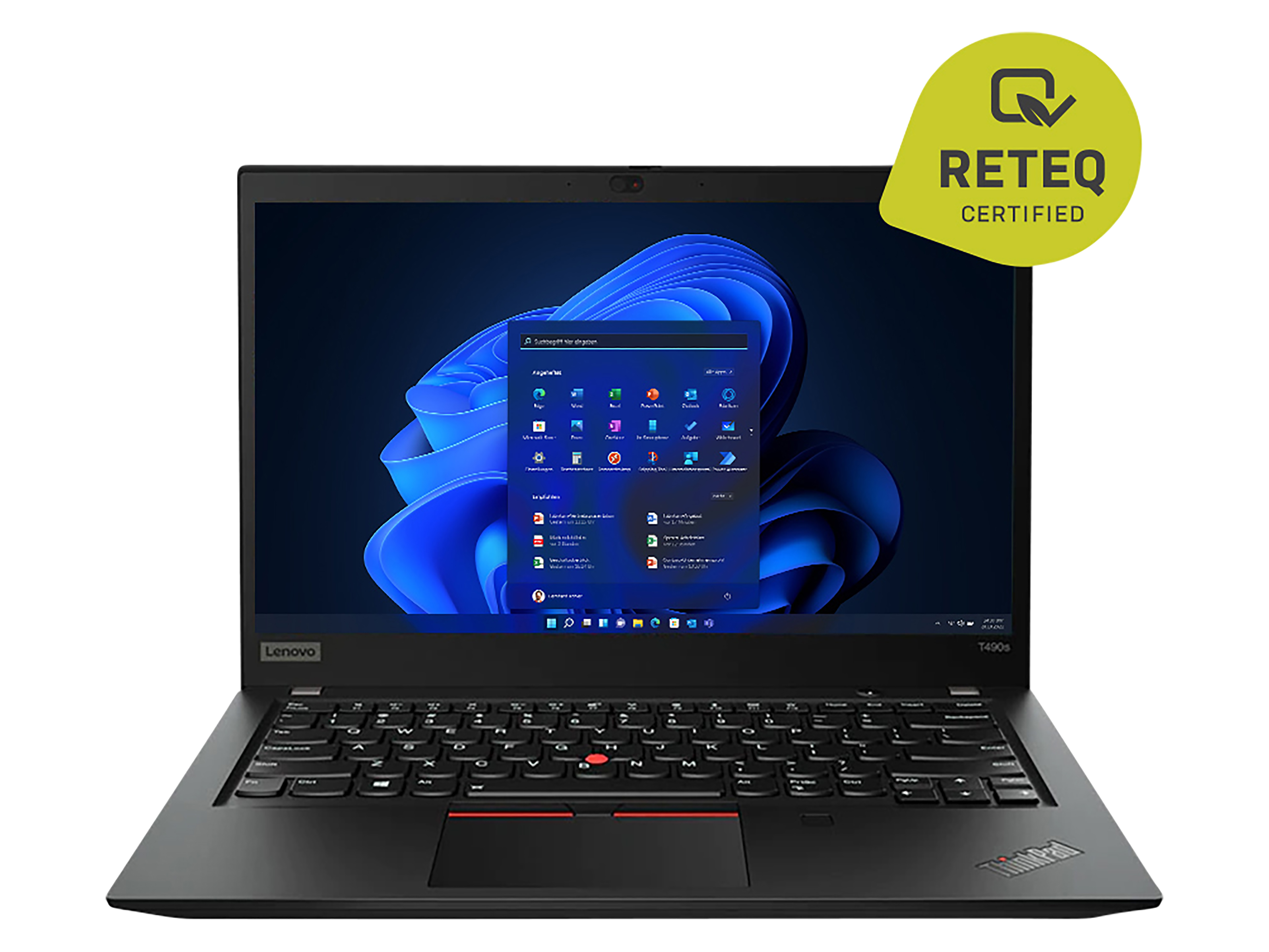 LENOVO Notebook Thinkpad T490S, 35,56 cm (14"), i5, 8GB, 256GB, Win11Pro, refurbished LENOVO Notebook Thinkpad T490S, 35,56 cm (14"), i5, 8GB, 256GB, Win11Pro, refurbished