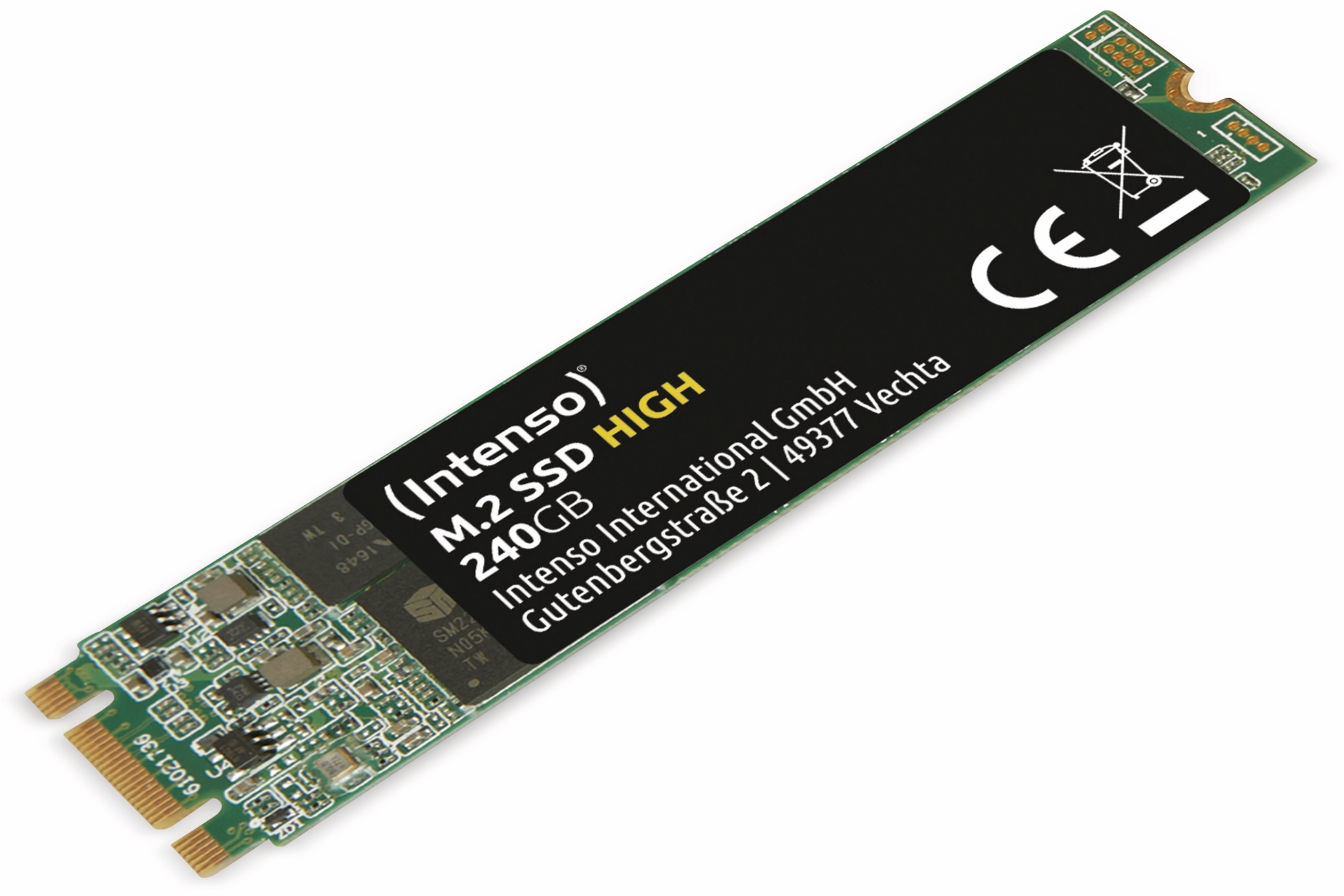 Intenso M.2-SSD 240 GB, TLC-FLASH
