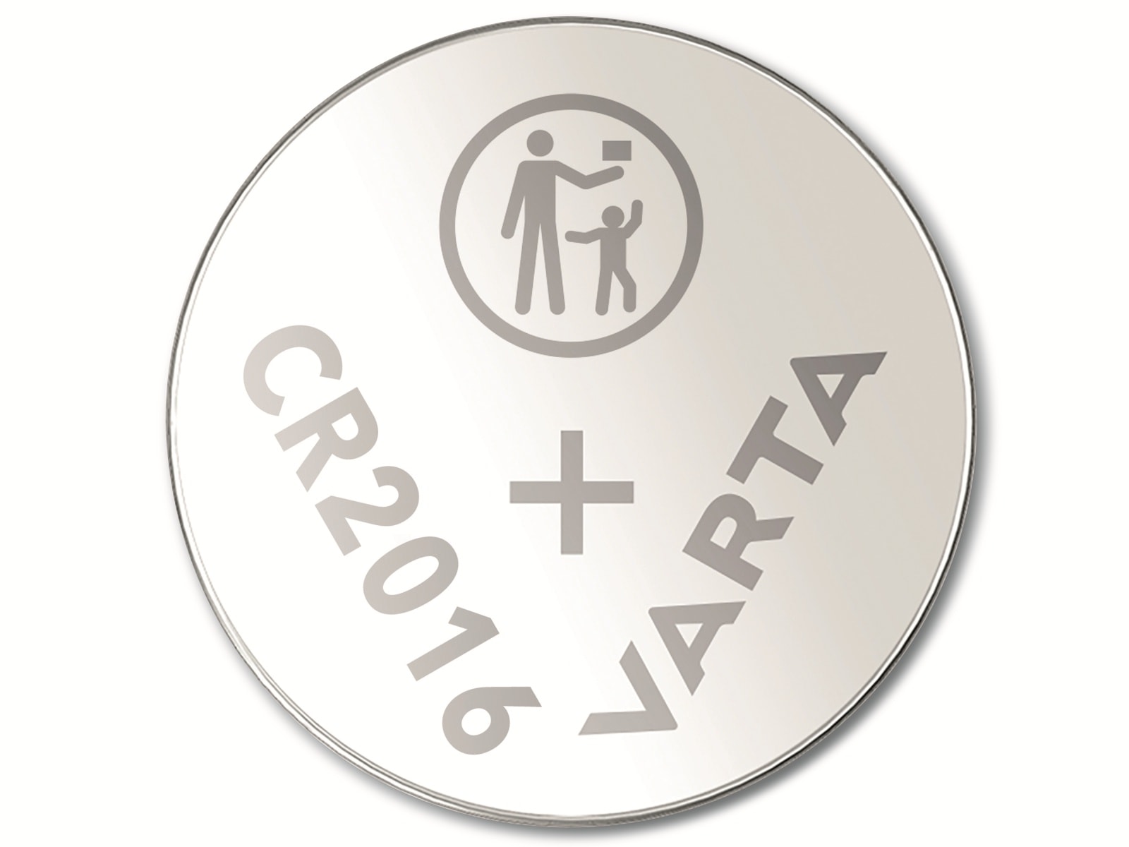 VARTA Knopfzelle Lithium, CR2016, 3V 2 Stück