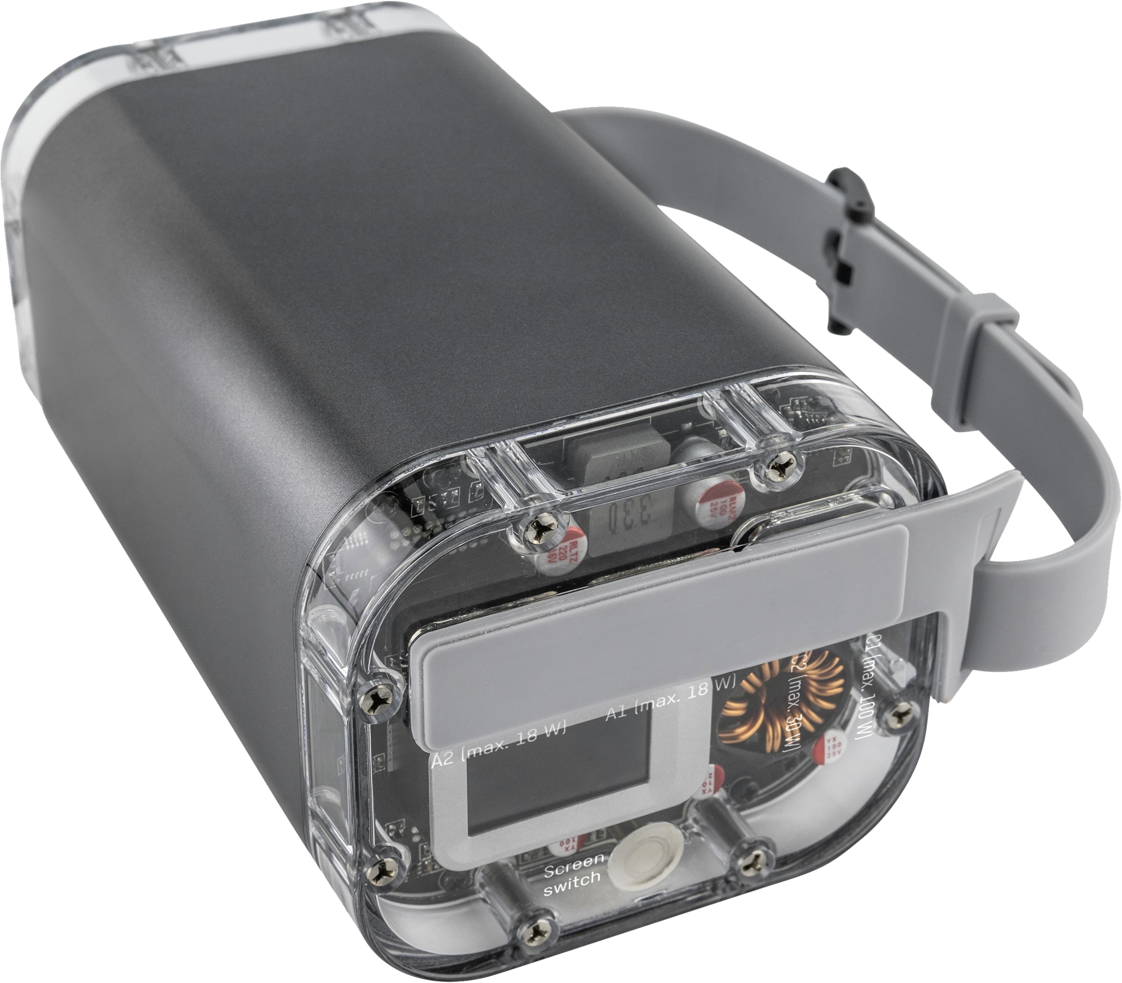 ANSMANN Powerbank PB4100, 40.000 mAh, 2x USB-A, 2x USB-C