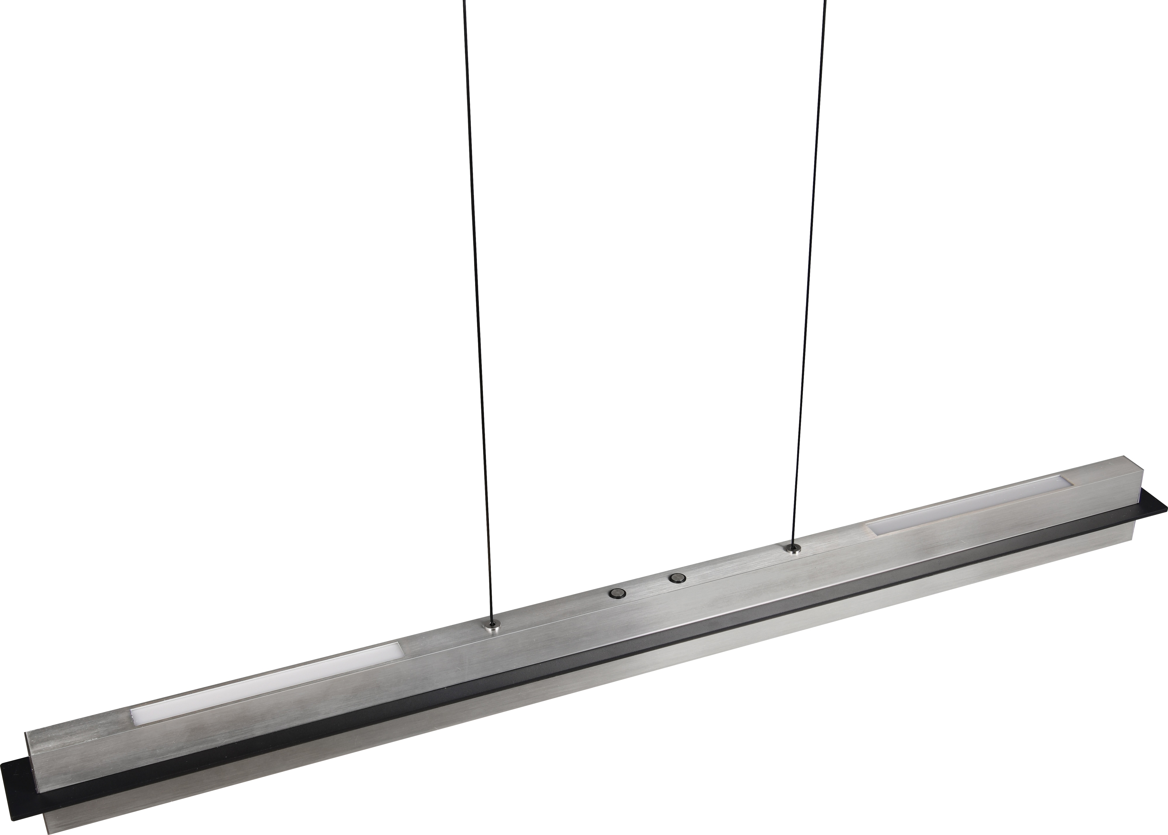 TRIO LED-Pendelleuchte EMERSON 346710107, 22 W, 2500 lm, nickel