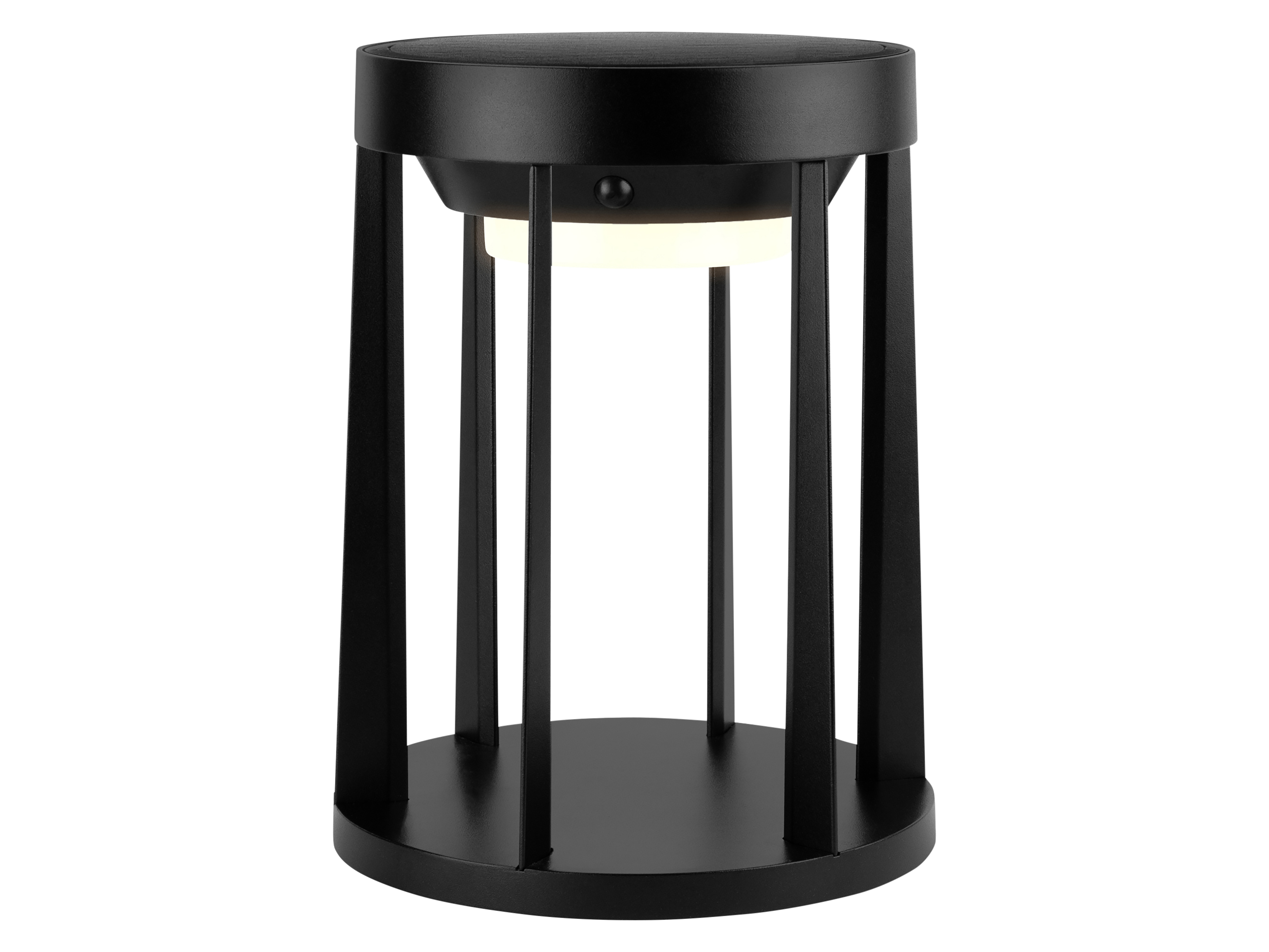 BRENDZ Solar LED-Tischleuchte, Vela & Crux, 100/500/1000 lm, 3000 K, IP65