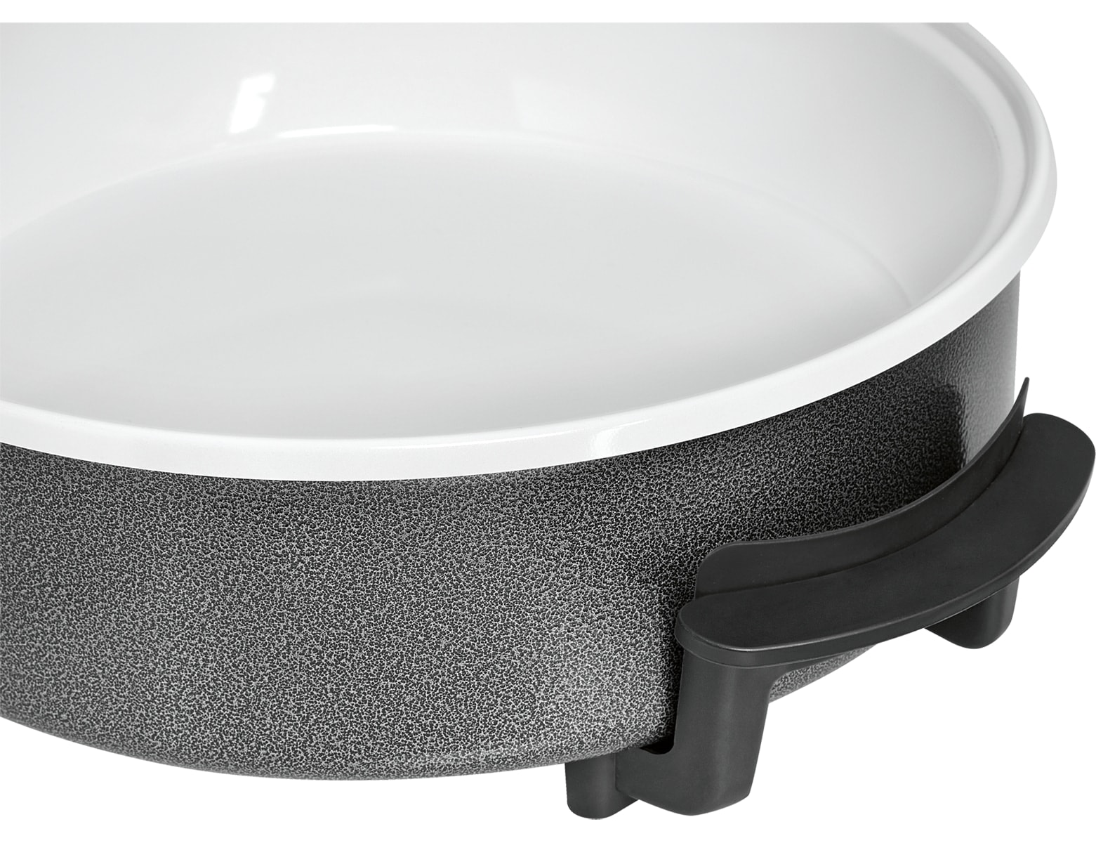 CLATRONIC Ckatronic XXL-Partypfanne PP 3570 C, Keramik, Ø 42 cm, 1500 W