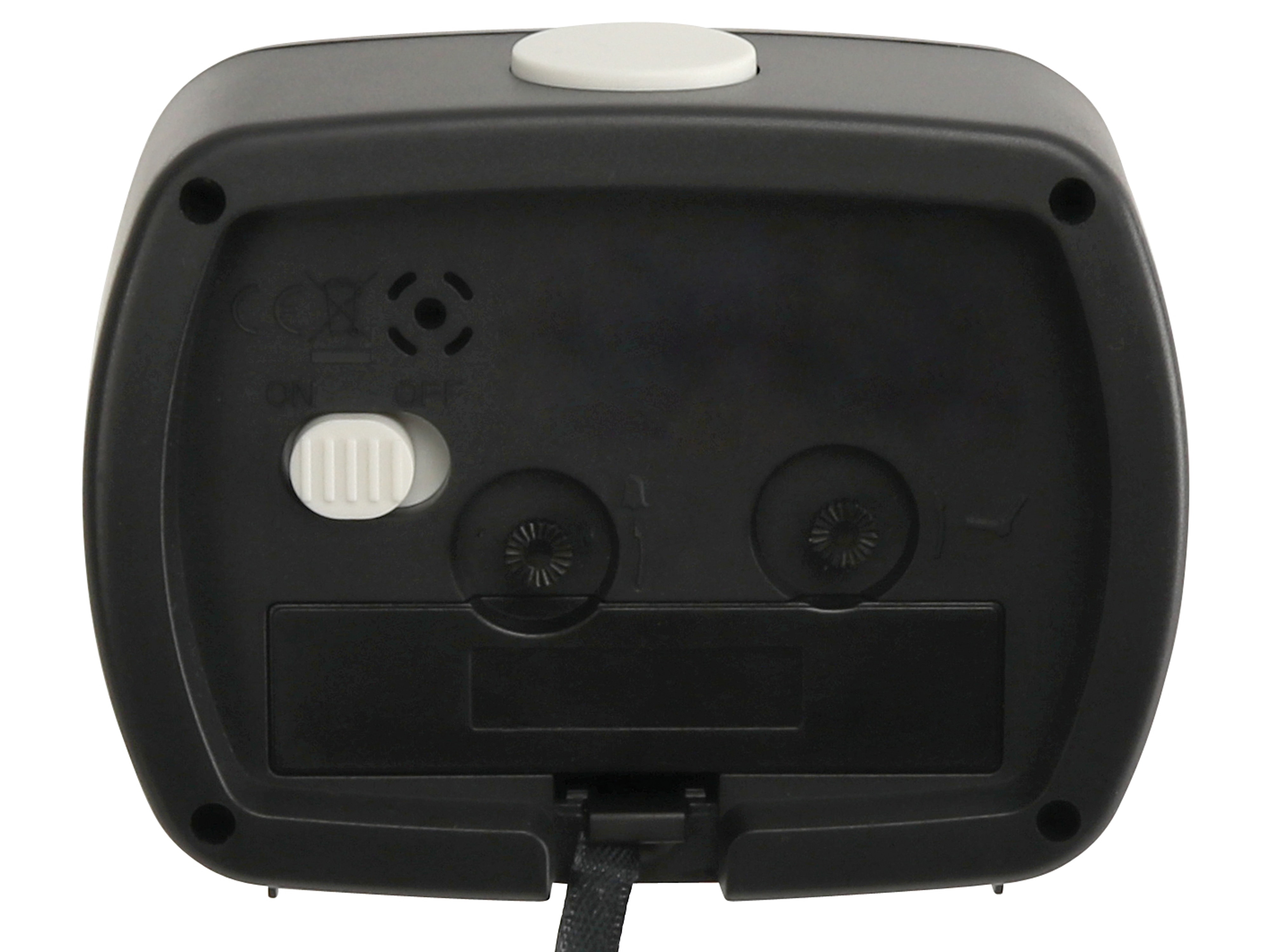 Quarzwecker, 823-02-2020-01, schwarz, B-Ware