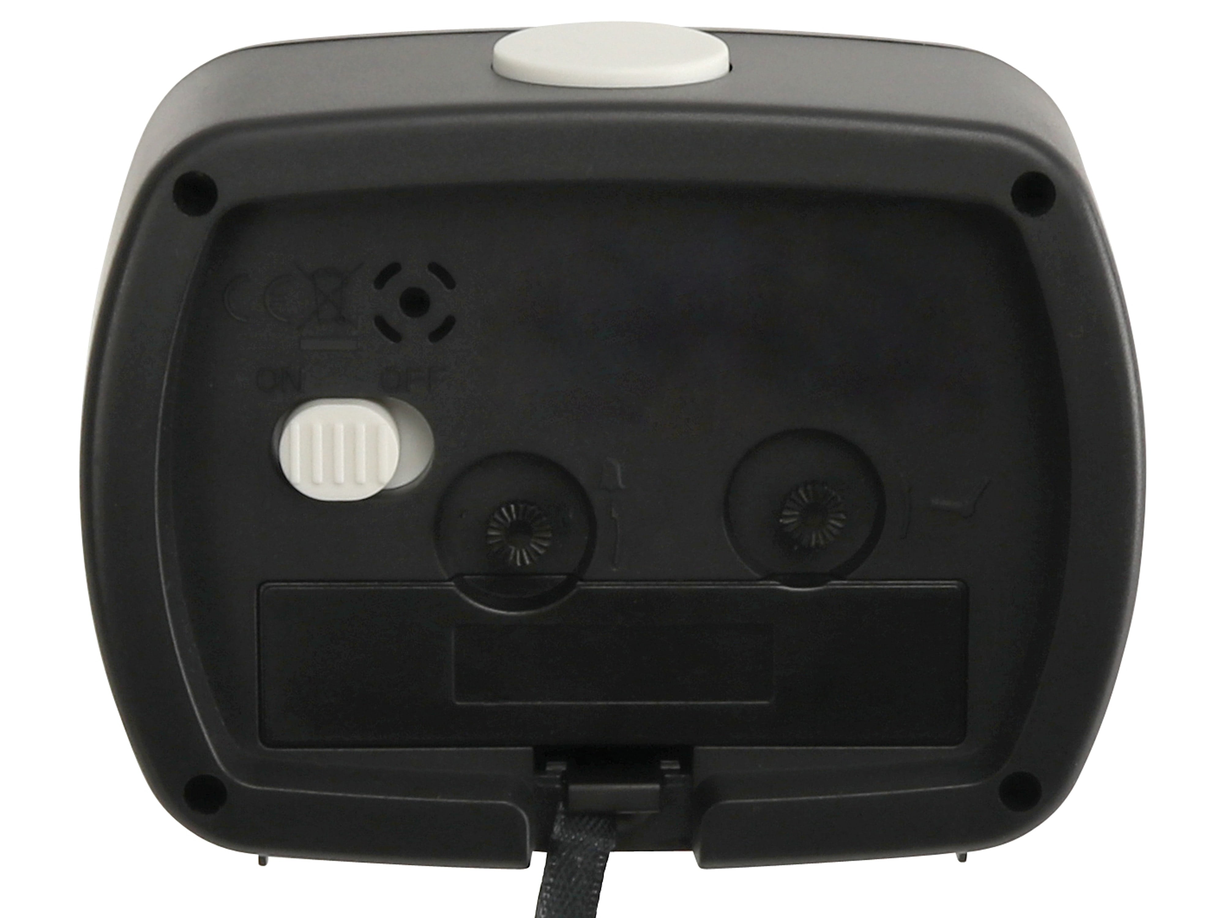 Quarzwecker, 823-02-2020-01, schwarz, B-Ware