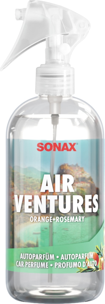 SONAX Autoparfüm, 05941410, AirVentures Orange+Rosemary, 300 ml