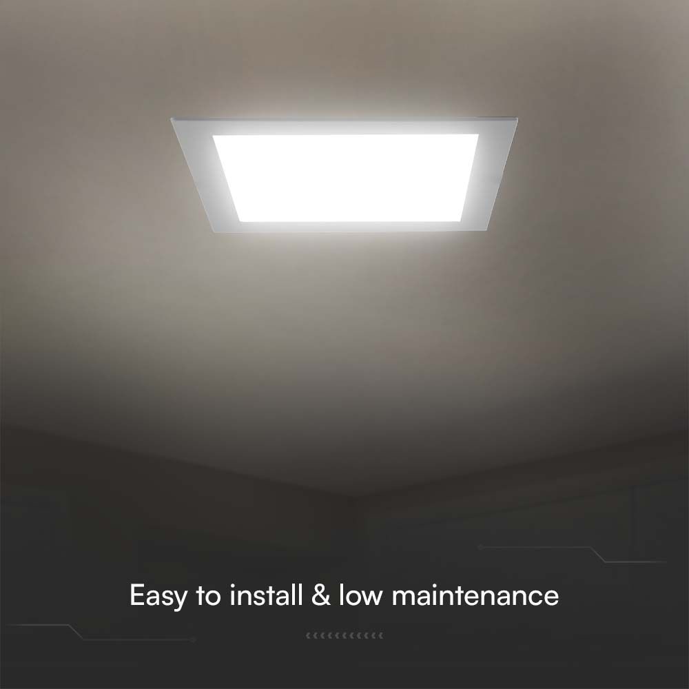V-TAC LED-Einbauleuchte VT-61006, EEK: E, 6 W, 660 lm, 4000 K, weiß V-TAC LED-Einbauleuchte VT-61006, EEK: E, 6 W, 660 lm, 4000 K, weiß