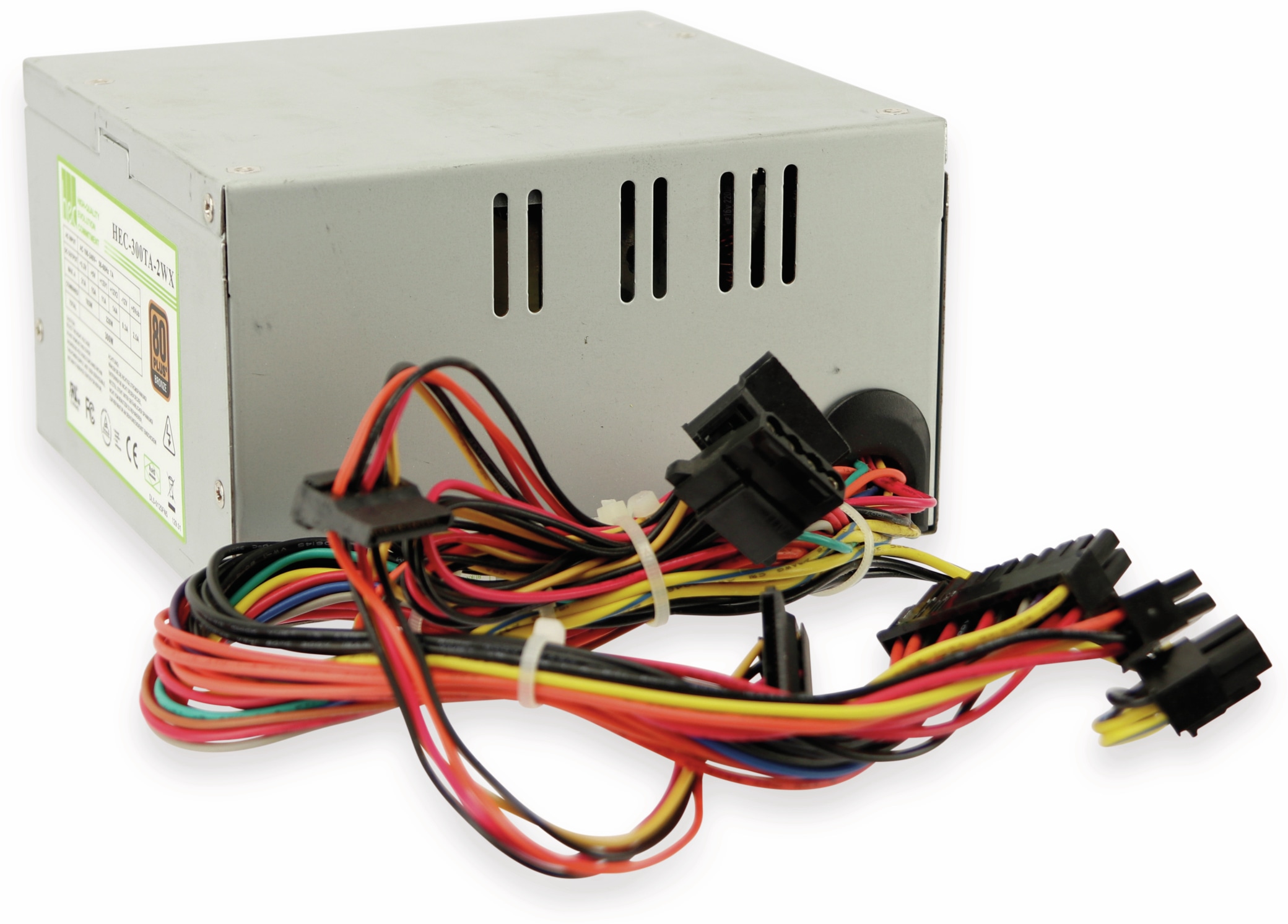 COMPUCASE PC-Netzteil HEX-300TA-2WX, 300 W, 80+ bronze, Pulled COMPUCASE PC-Netzteil HEX-300TA-2WX, 300 W, 80+ bronze, Pulled