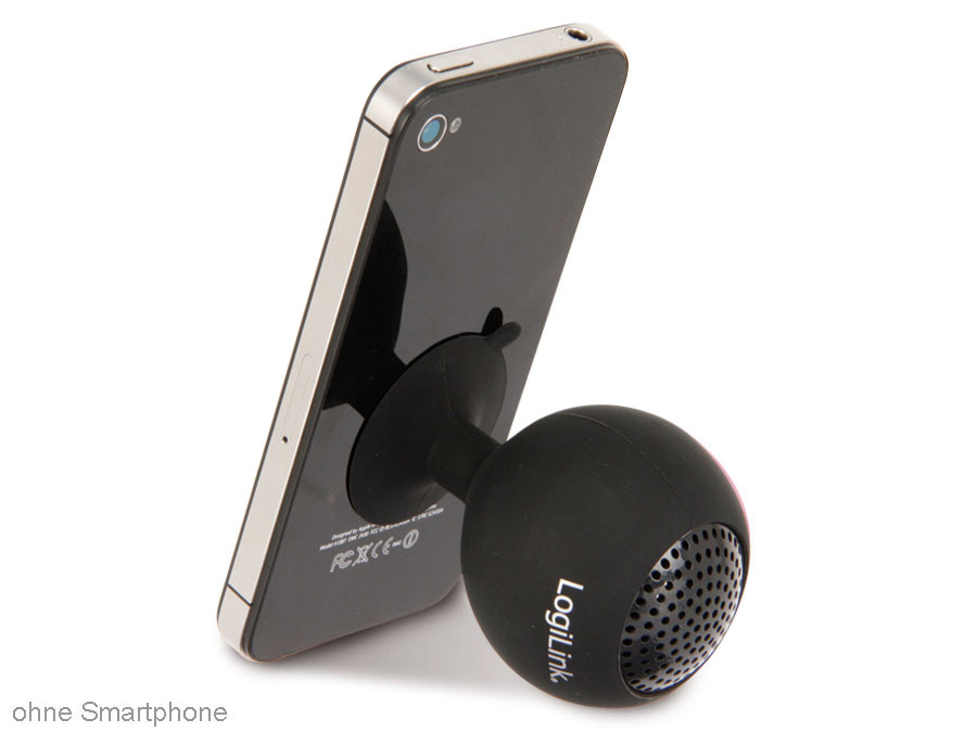 LOGILINK Multimedia-Lautsprecher SP0029 Iceball, schwarz