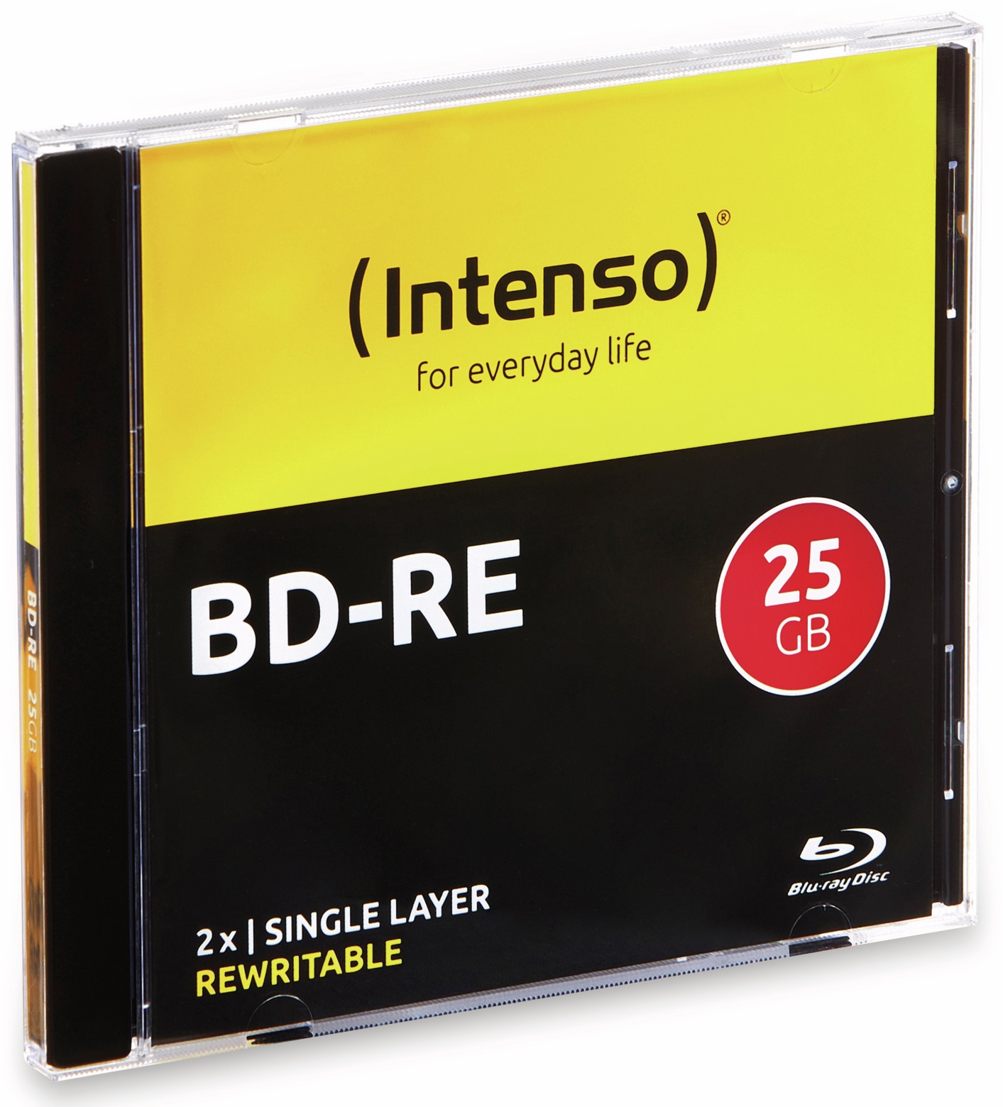 INTENSO Blu-ray Disc BD-R 25 GB, Jewel Case, 5 Stück