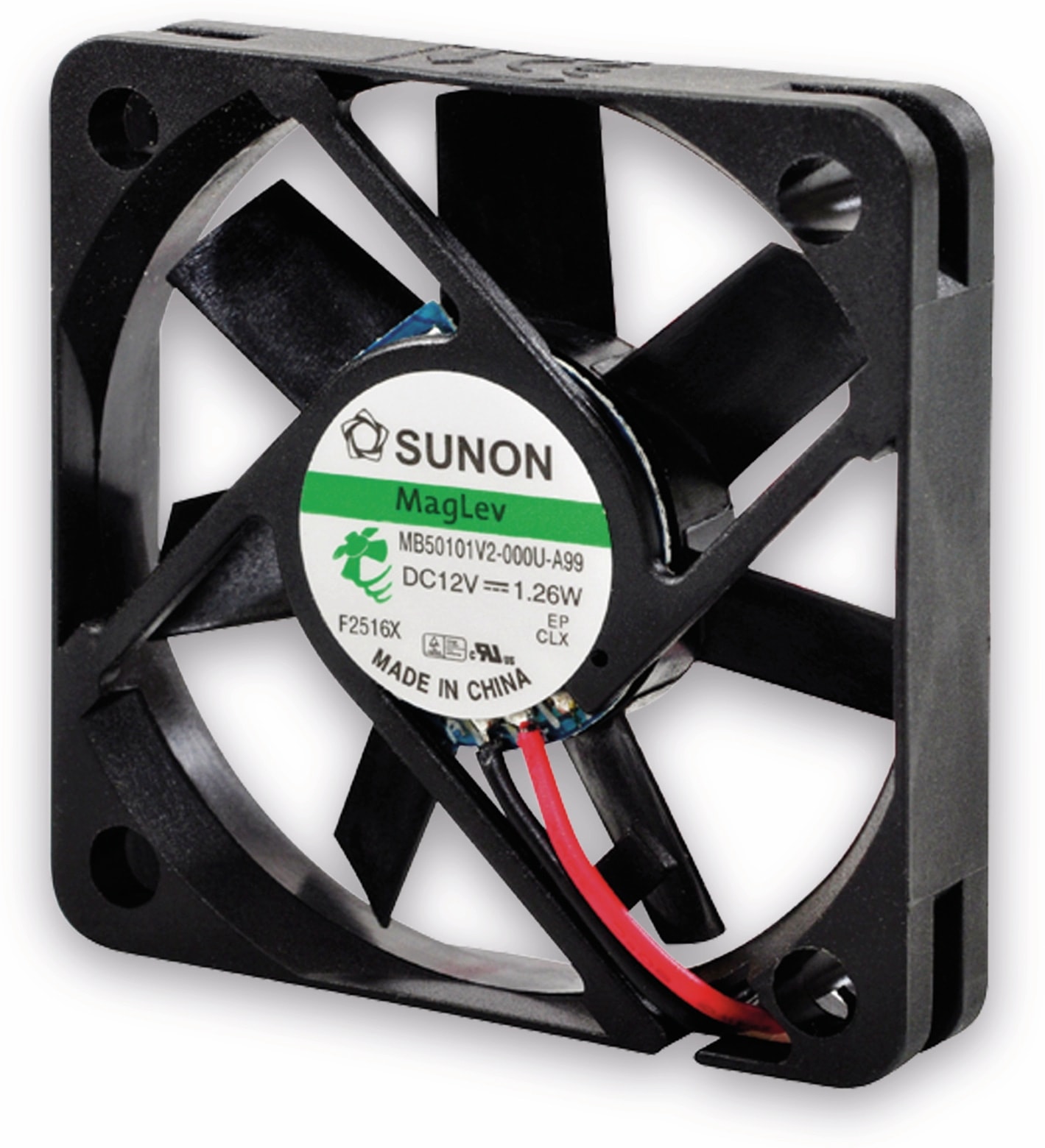 SUNON Axiallüfter MF50101V11000UA99, 50x50x10 mm, 12 V- SUNON Axiallüfter MF50101V11000UA99, 50x50x10 mm, 12 V-