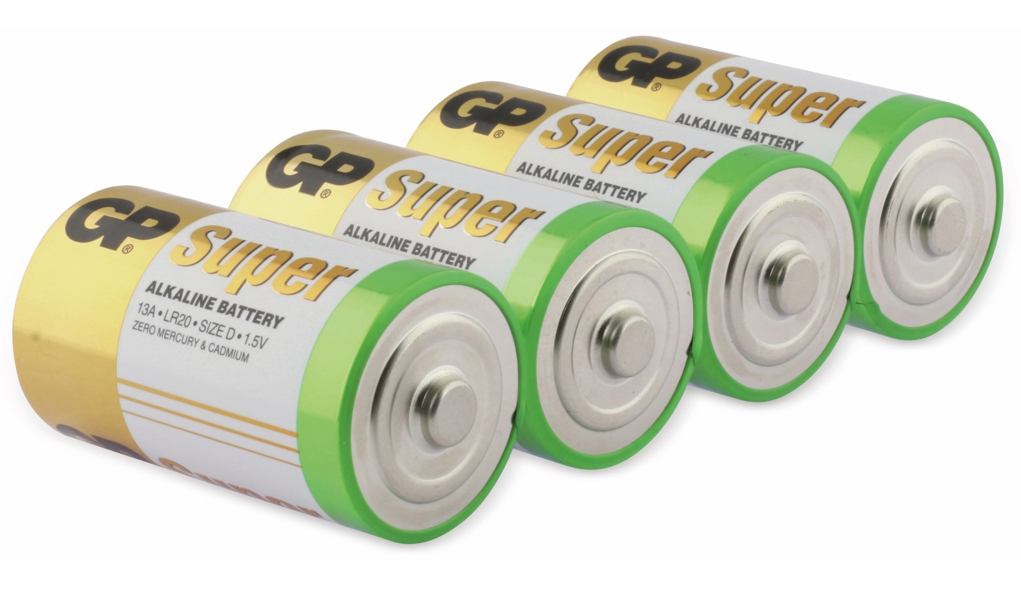 GP Mono-Batterie-Set SUPER Alkaline 4 Stück