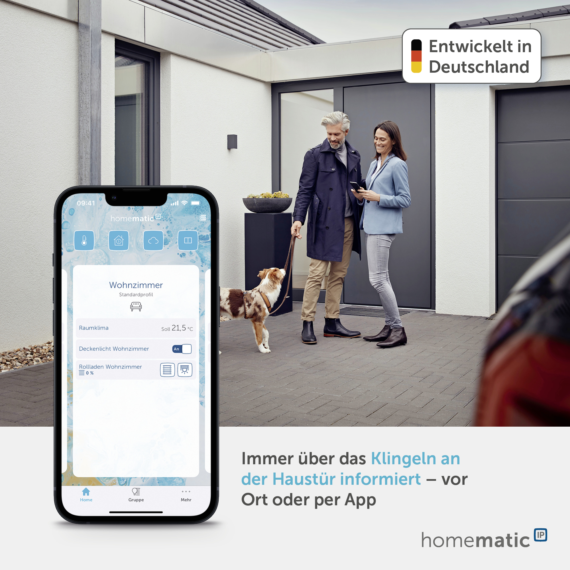 HOMEMATIC IP 150657A0, Klingeltaster