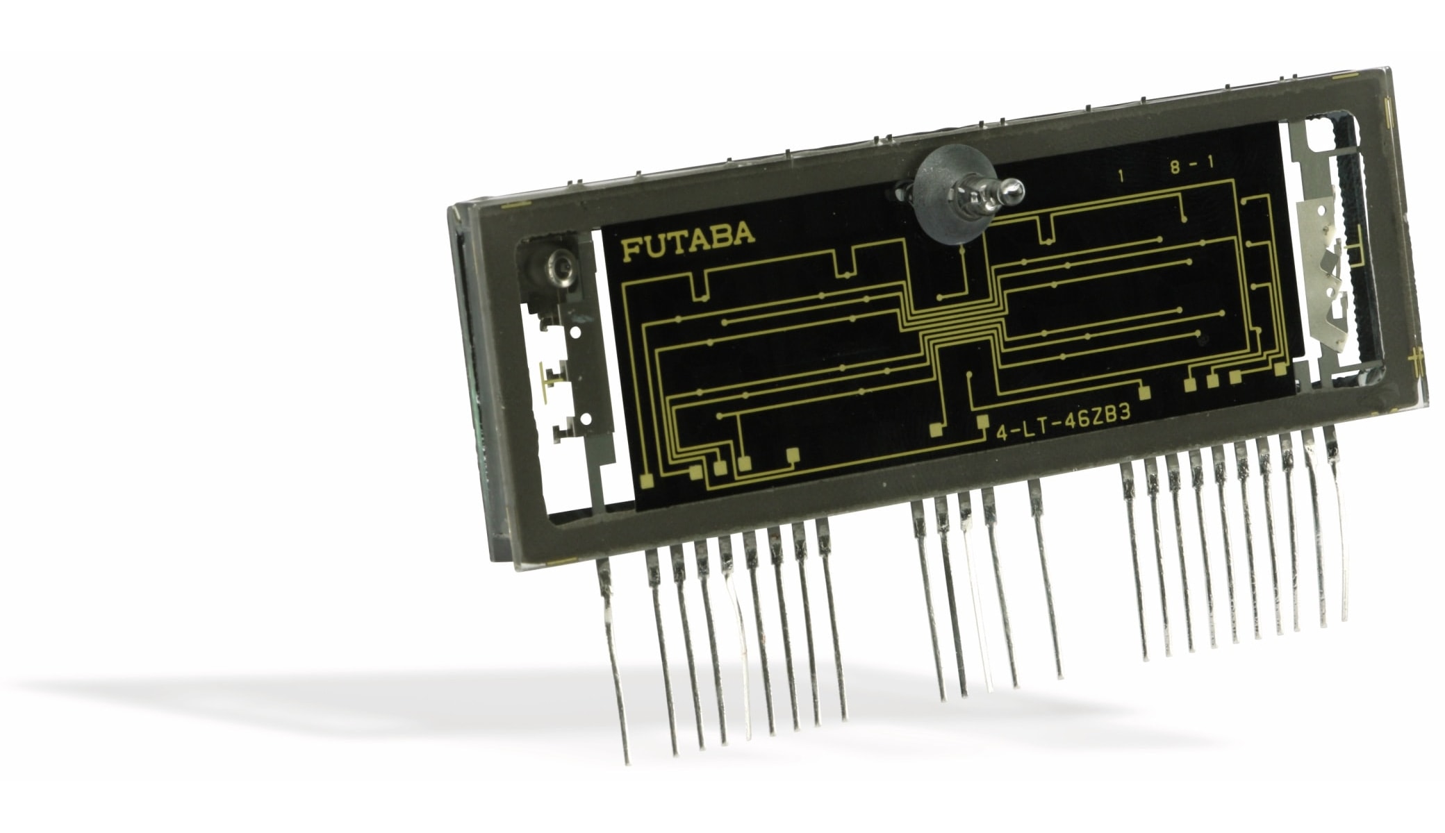 FUTABA Vakuum-Fluoreszenzdisplay 4-LT-46ZB3, 4 Digit