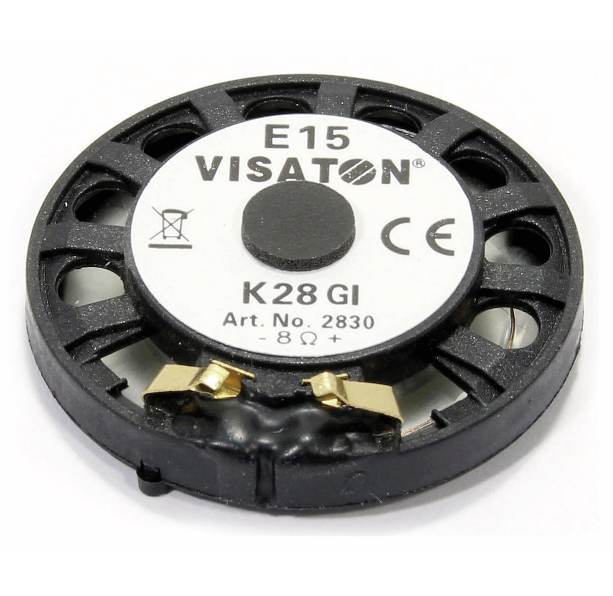 VISATON Kleinlautsprecher K 28 GI, 8 Ohm VISATON Kleinlautsprecher K 28 GI, 8 Ohm