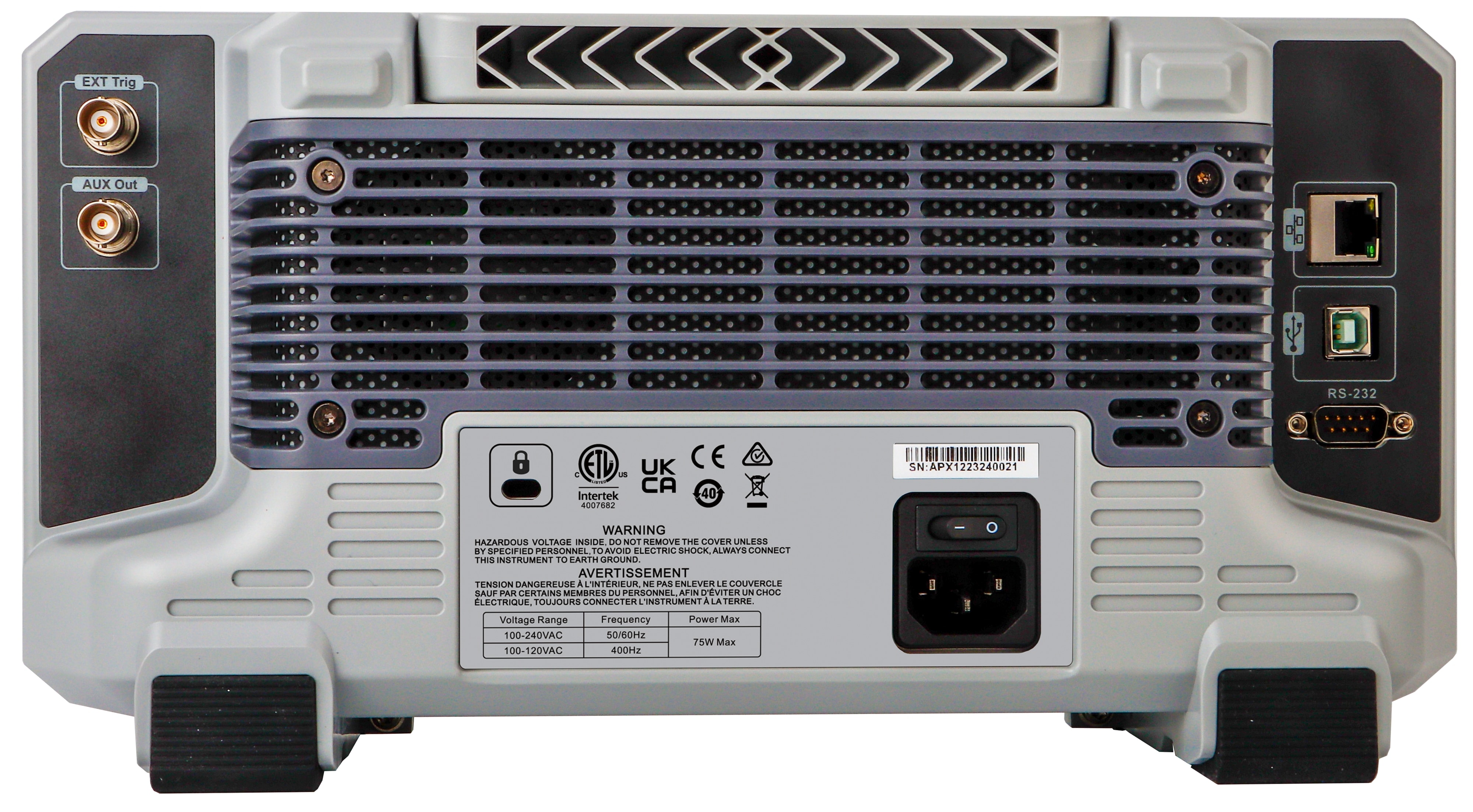 UNI-T Speicher-Oszilloskop UPO1204, 4 Kanal, 200 MHz, 2 GSa/s