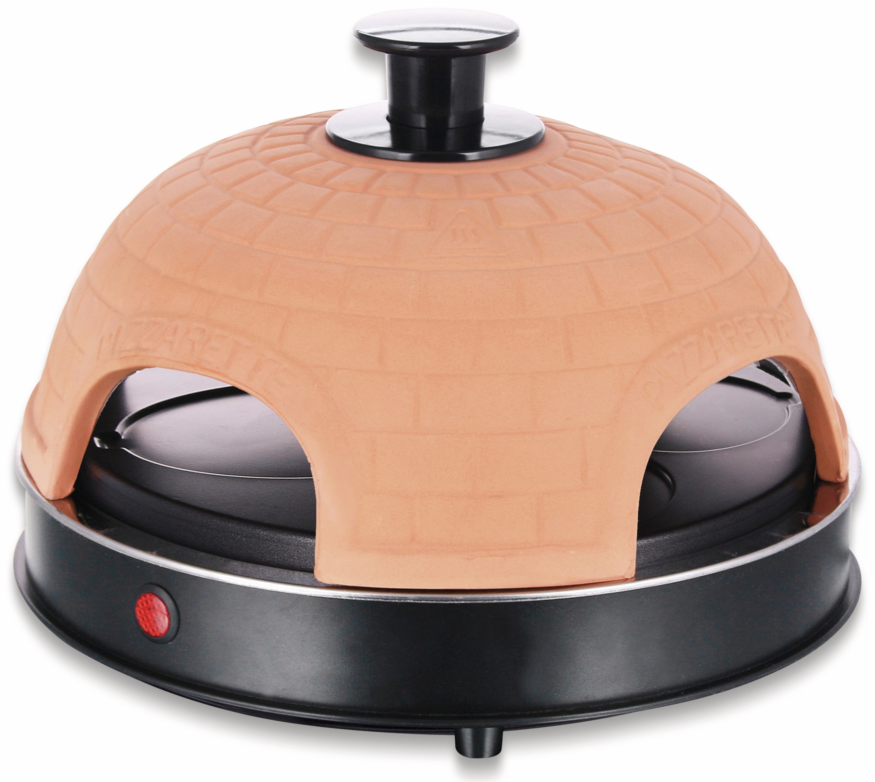 EMERIO Pizzaofen Pizzarette PO-115985, 4 Personen, 900 W