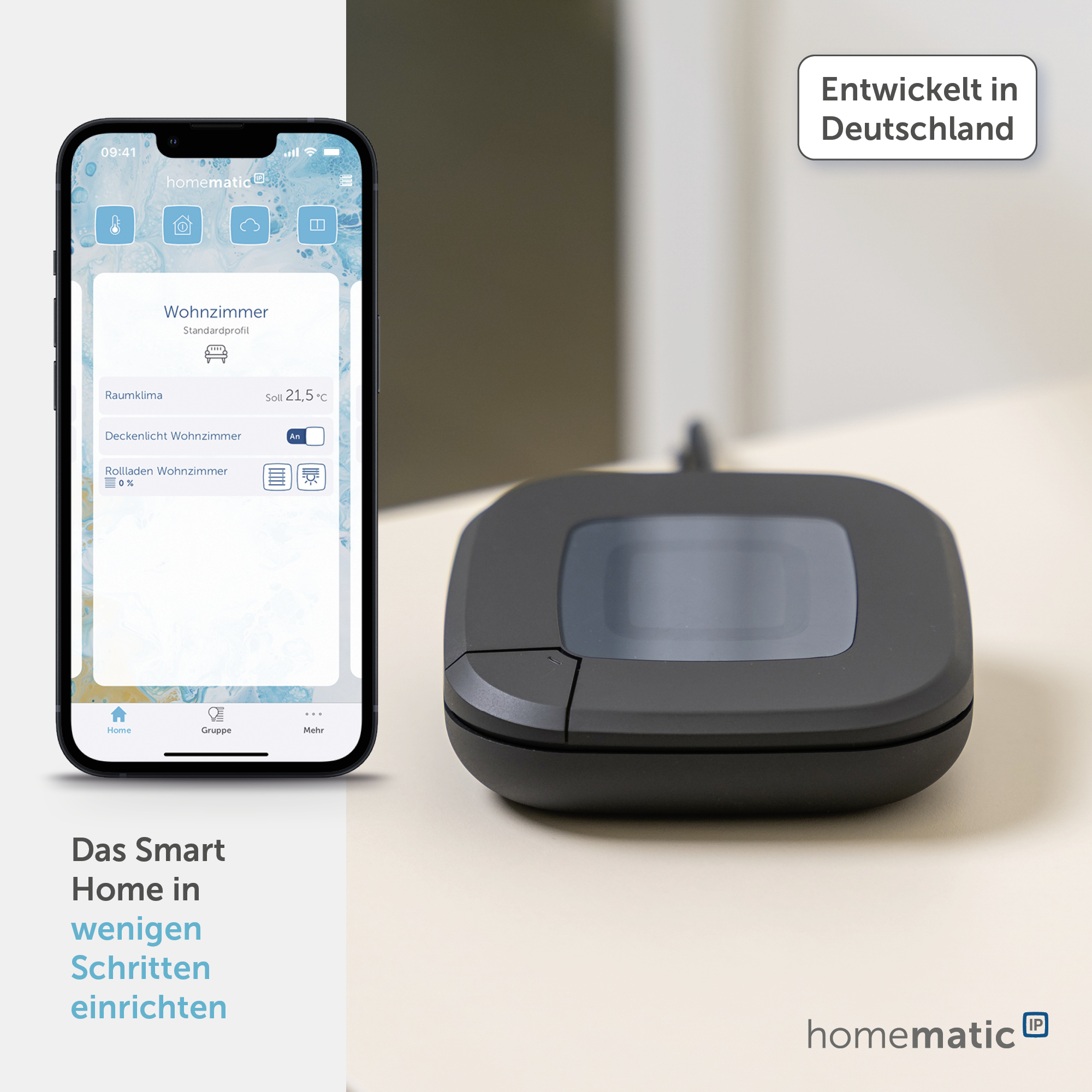 HOMEMATIC IP 161345A0 Access Point 2, anthrazit