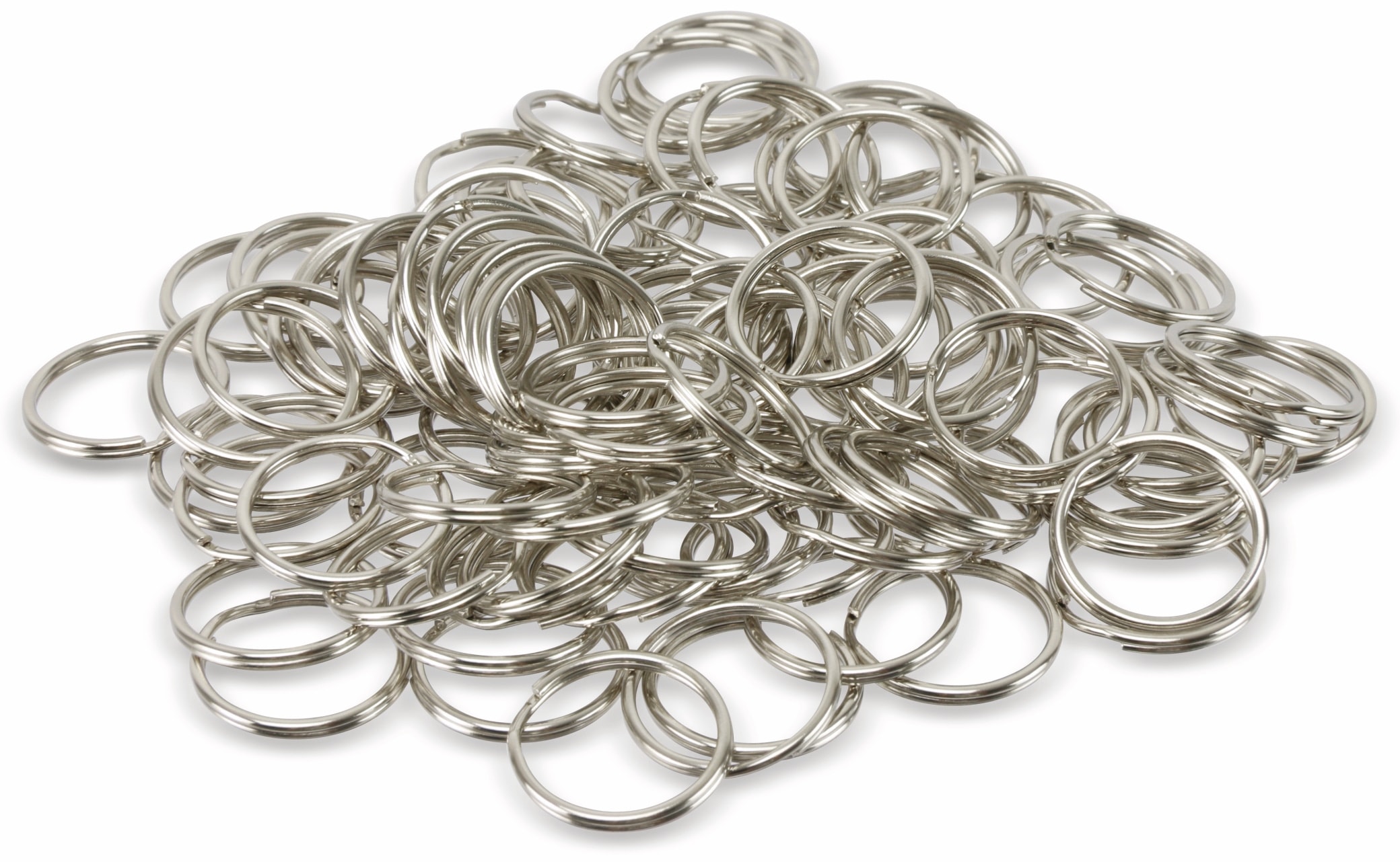 Schlüsselringe, 20 mm, 100 Stück Schlüsselringe, 20 mm, 100 Stück