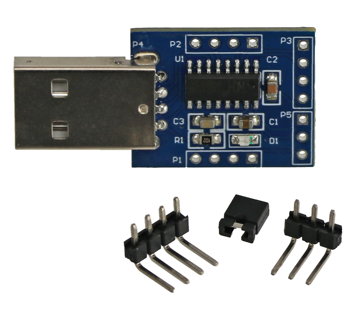 DAYPOWER USB-TTL Schnittstellenwandler TTL-CH343G DAYPOWER USB-TTL Schnittstellenwandler TTL-CH343G