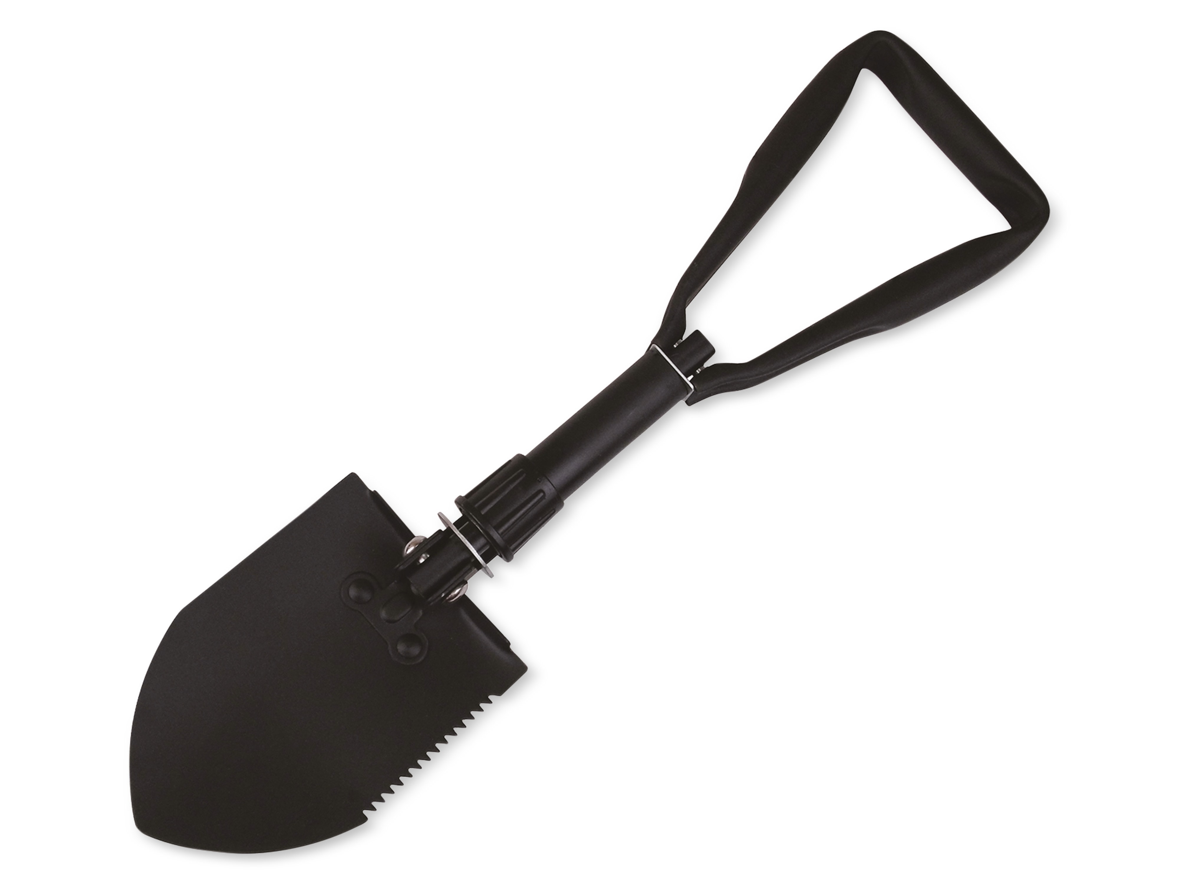 HAPPY PEOPLE Klappspaten, 470 mm, 3-geteilt, in praktischer Gürteltasche HAPPY PEOPLE Klappspaten, 470 mm, 3-geteilt, in praktischer Gürteltasche