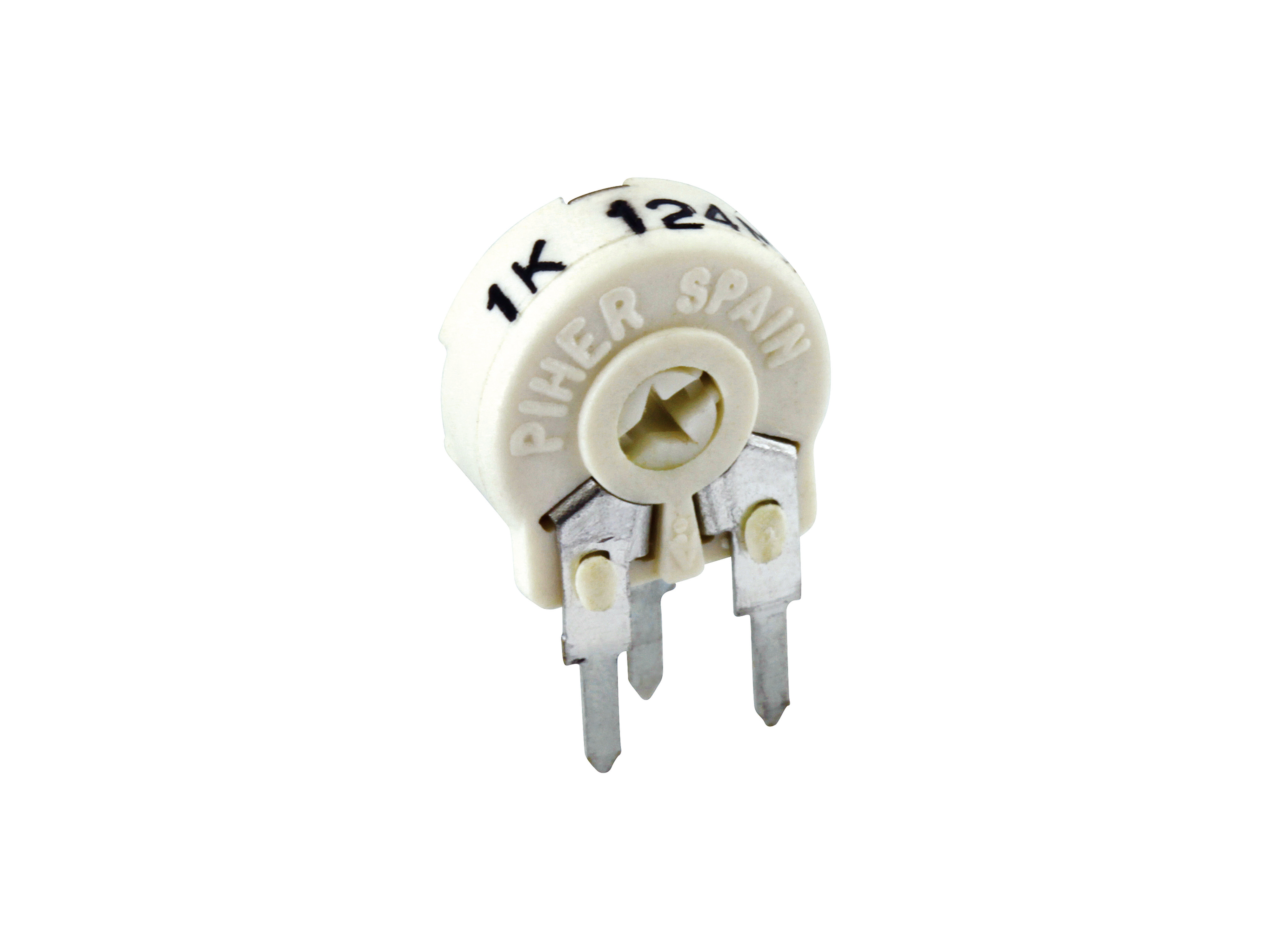 PIHER Potentiometer PT-10, 1 KΩ, stehend PIHER Potentiometer PT-10, 1 KΩ, stehend