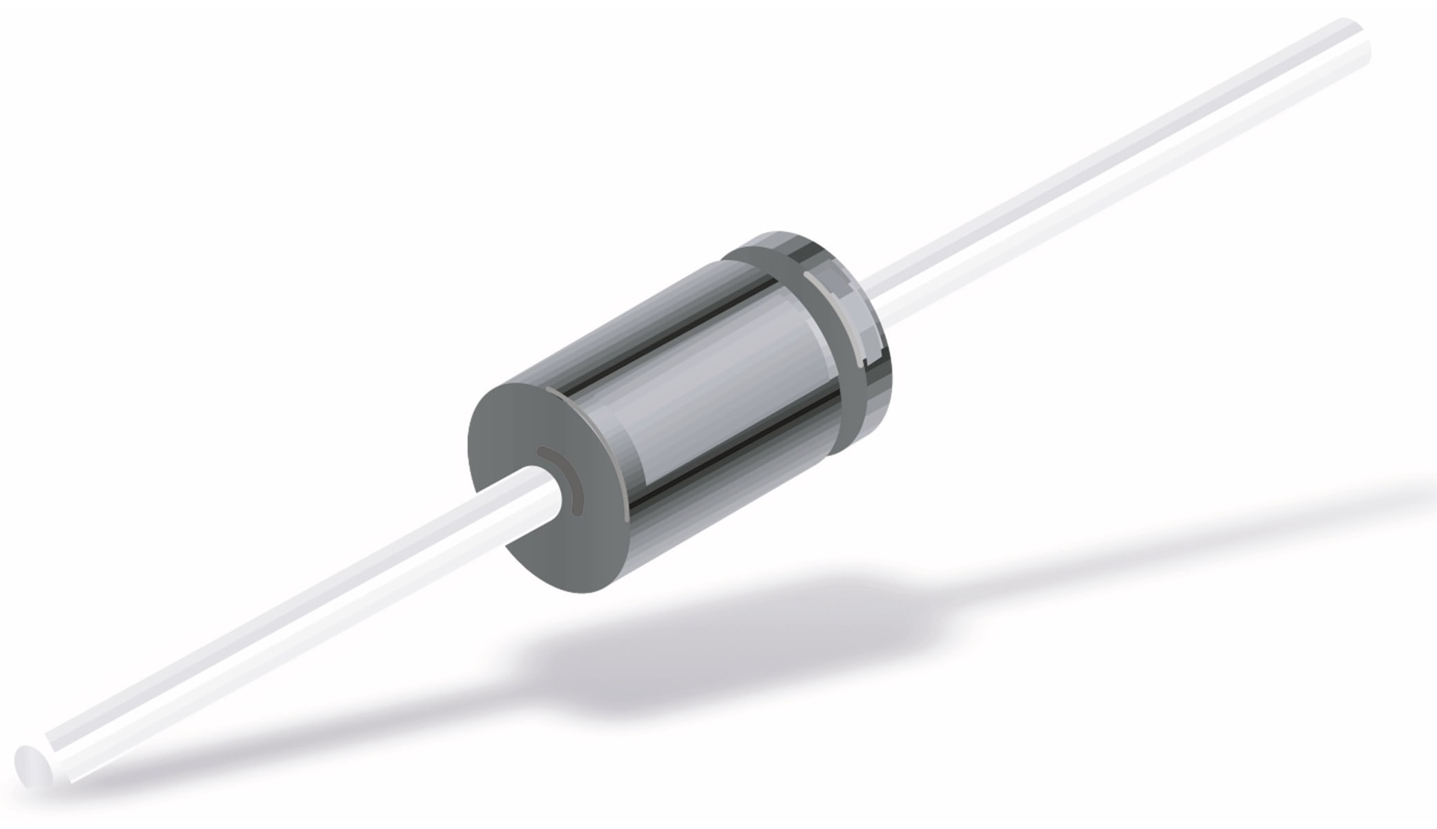 Dioden, 1N4002, 1 A, 100 V, 10 Stück