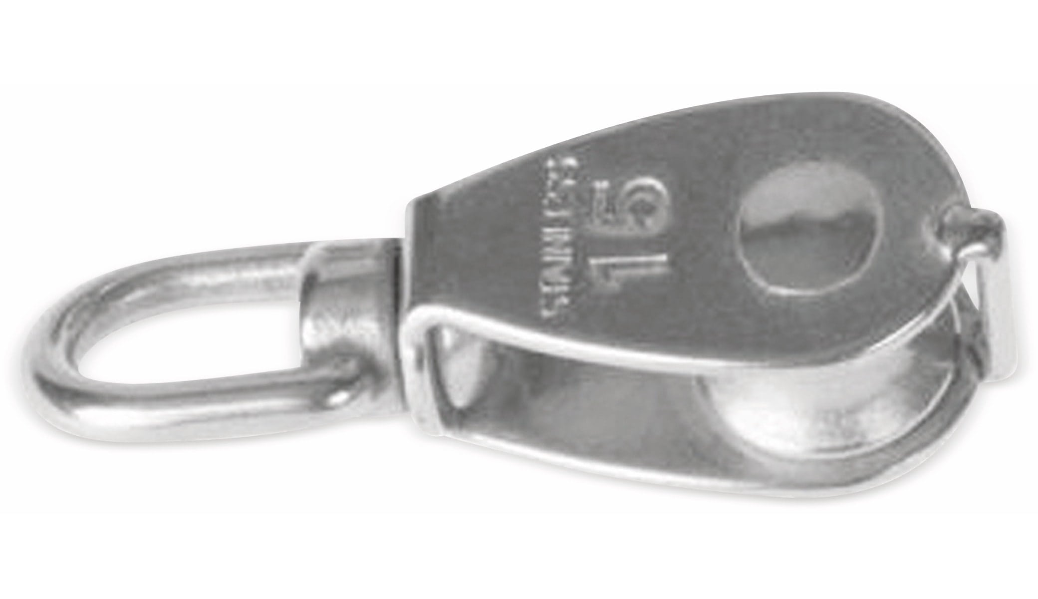 Umlenkrolle, Edelstahl, 15 mm