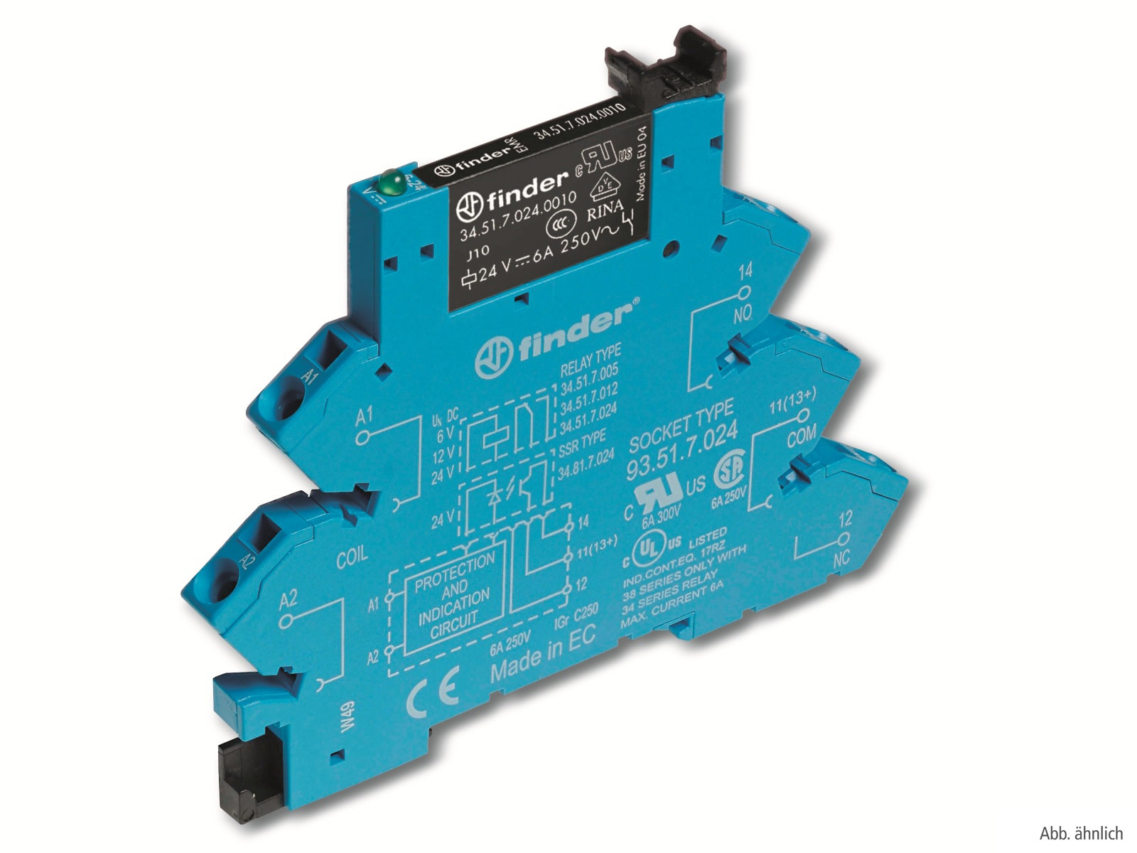 FINDER Koppelrelais 38.61.7.024.0050